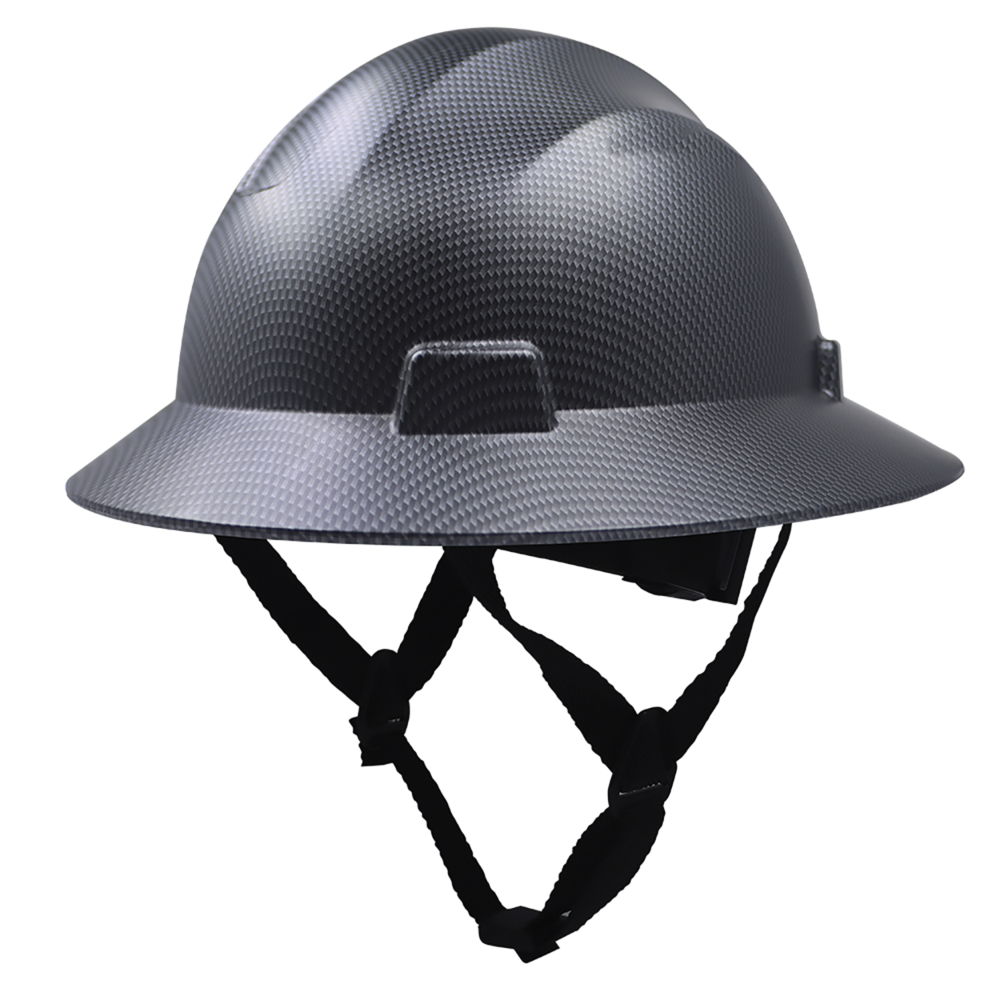 General Electric, BLACK CARBON FIBER FULL BRIM HARD HAT NON-VENTED, Size One Size, Color Black Carbon Fiber, Hat Style Full Brim, Model GH329CB