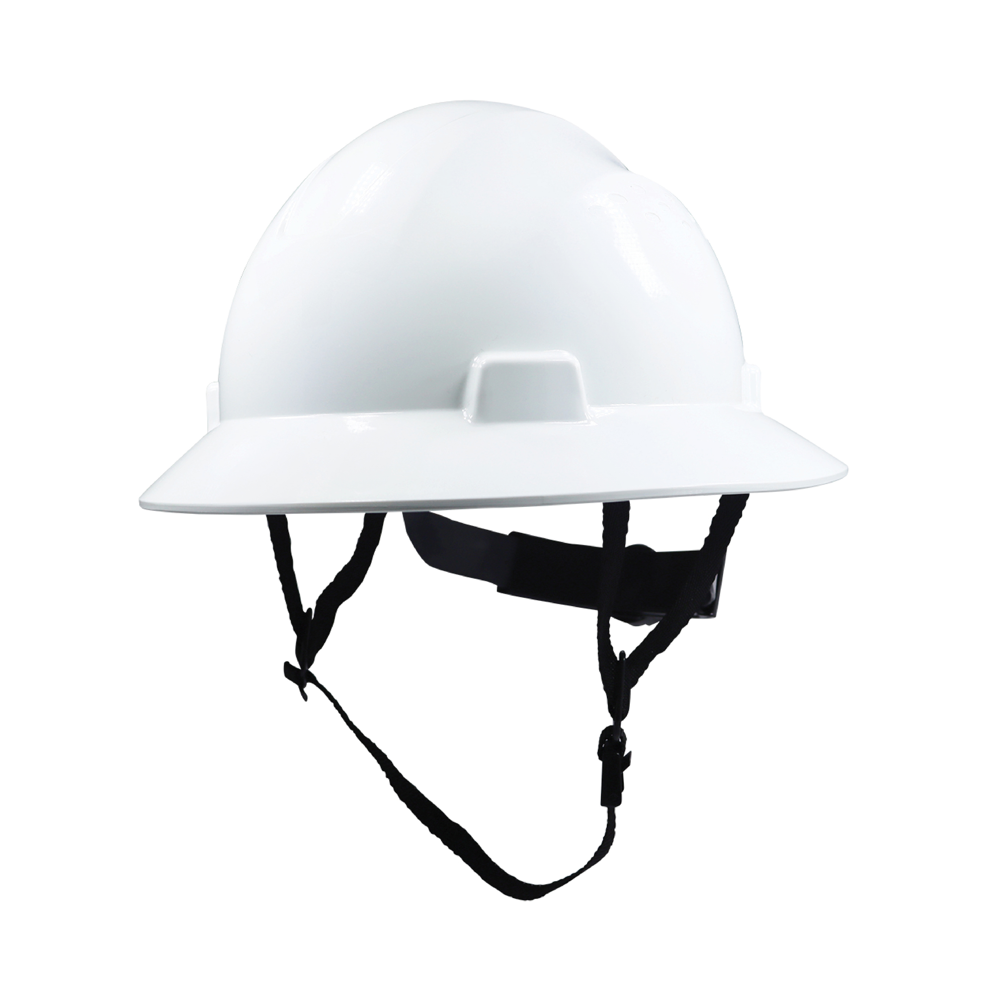 General Electric, WHITE FULL BRIM HARD HAT NON-VENTED, Size One Size, Color White, Hat Style Full Brim, Model GH329W