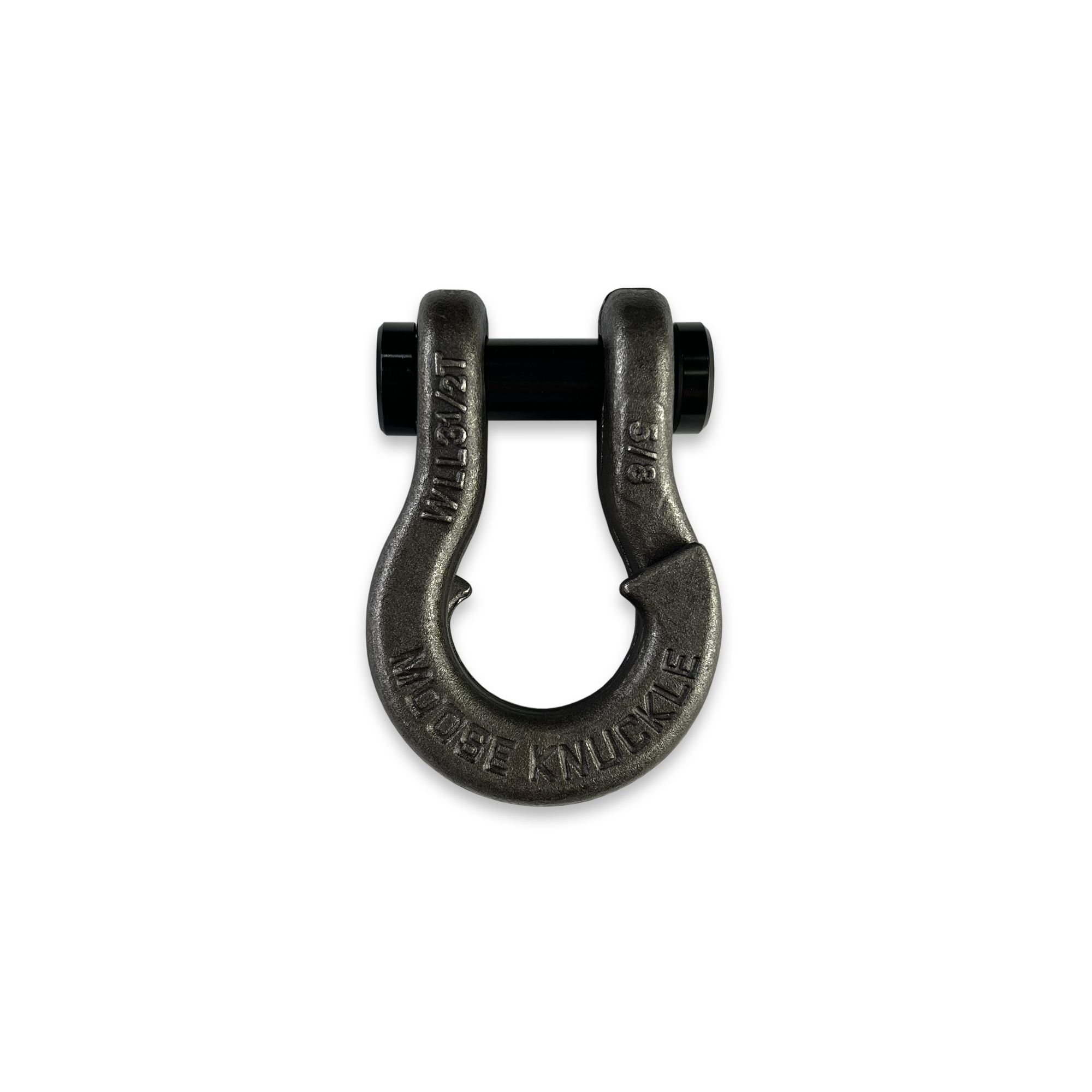 Moose Knuckle Offroad, 5/8 Recovery Towing Split Shackle Raw Dog, Working Load Limit 7000 lb, Model FN000025-013