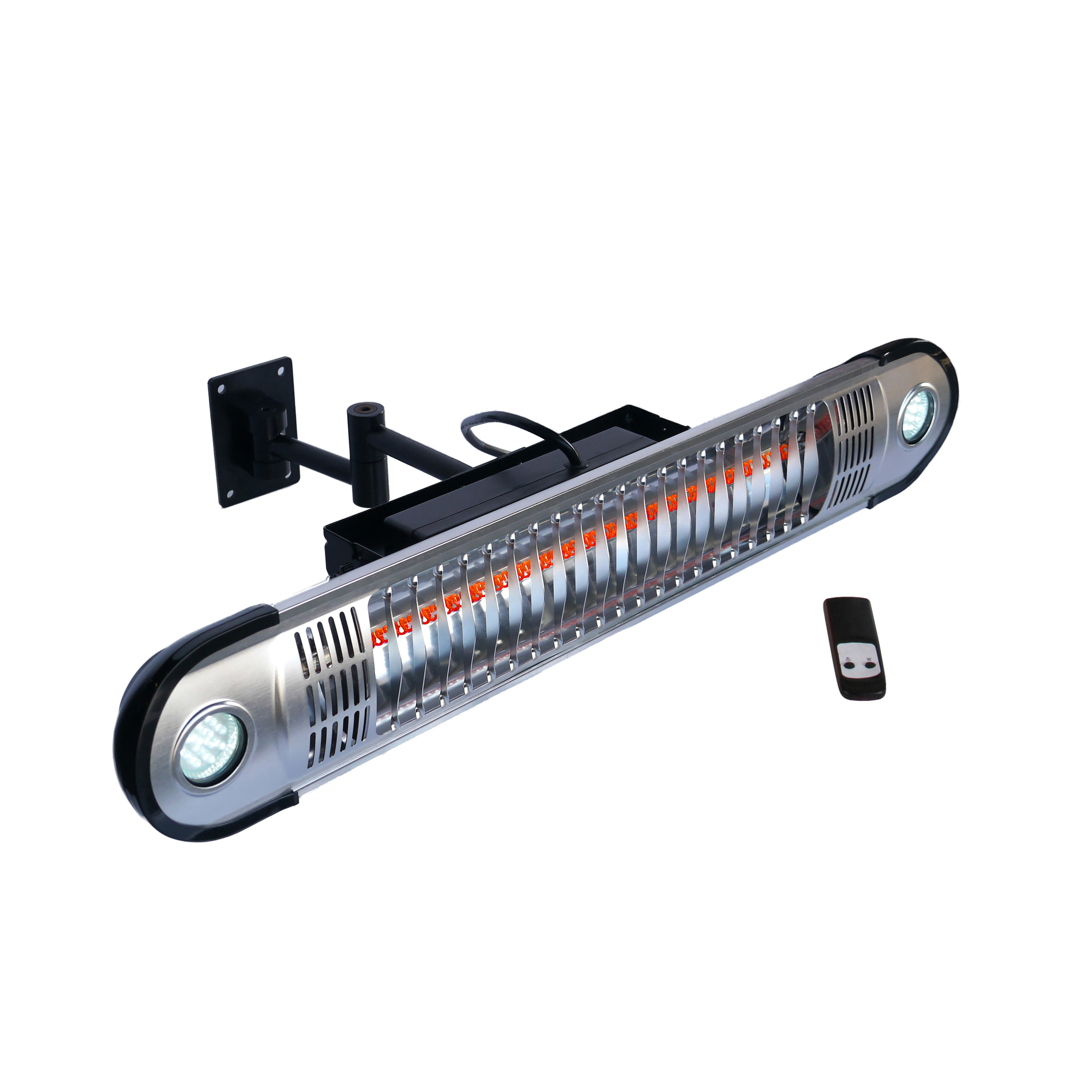 ENERG+, Wall mounted patio heater with dual LED, Model HEA-21533