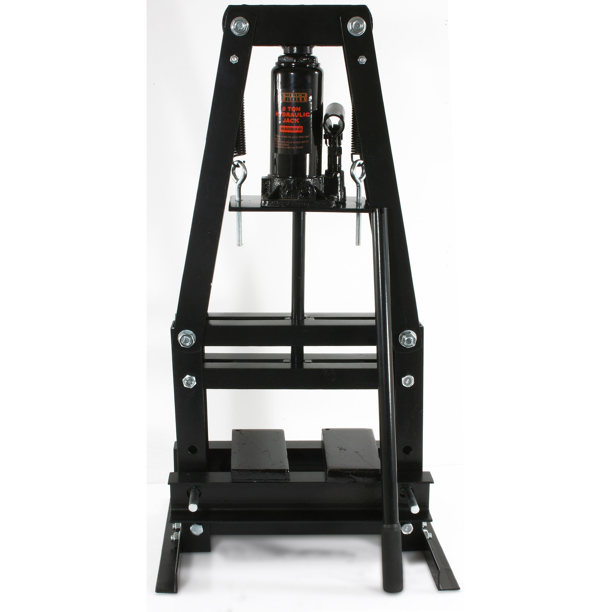 Black Bull, 6 Ton A-Frame Shop Press, Press Type Hydraulic, Max. Pressure 6 Tons, Model PRESSA6T