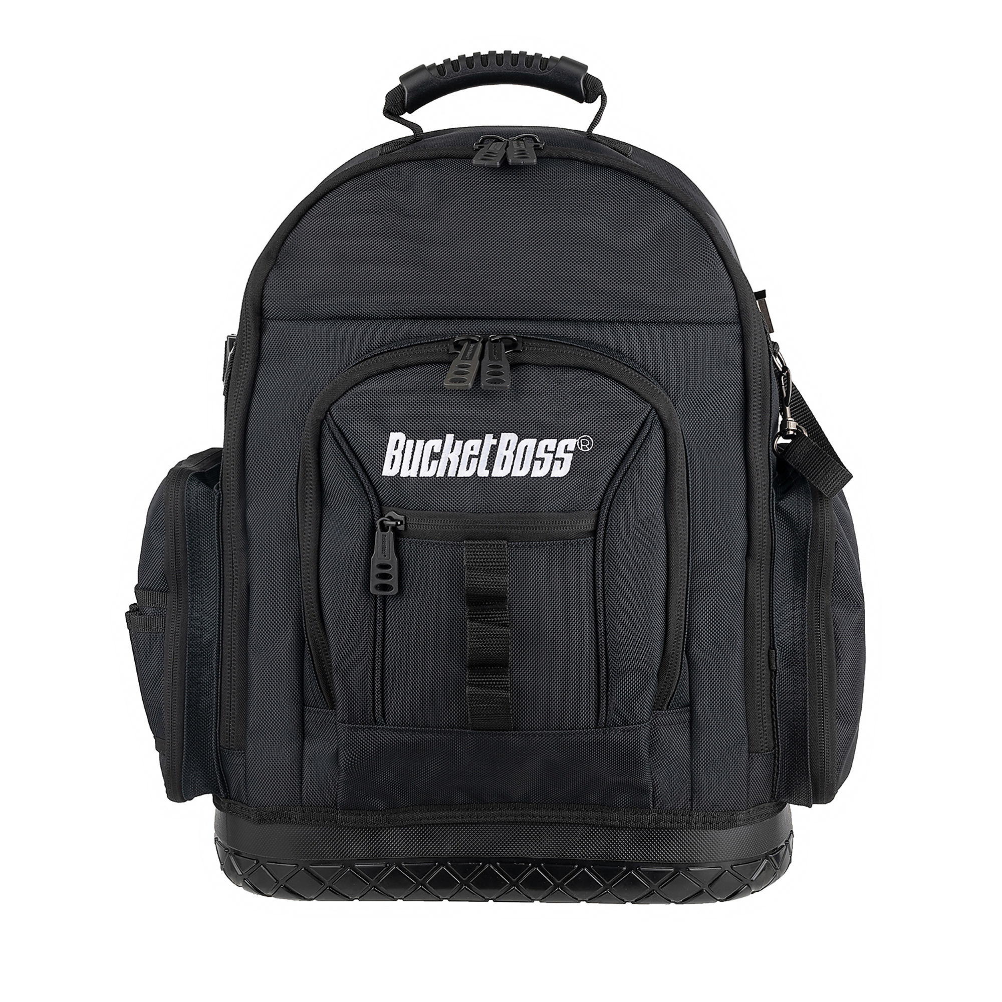 Bucket Boss, Tool Backpack, Color Black, Pockets (qty.) 36 Material Poly, Model 65158