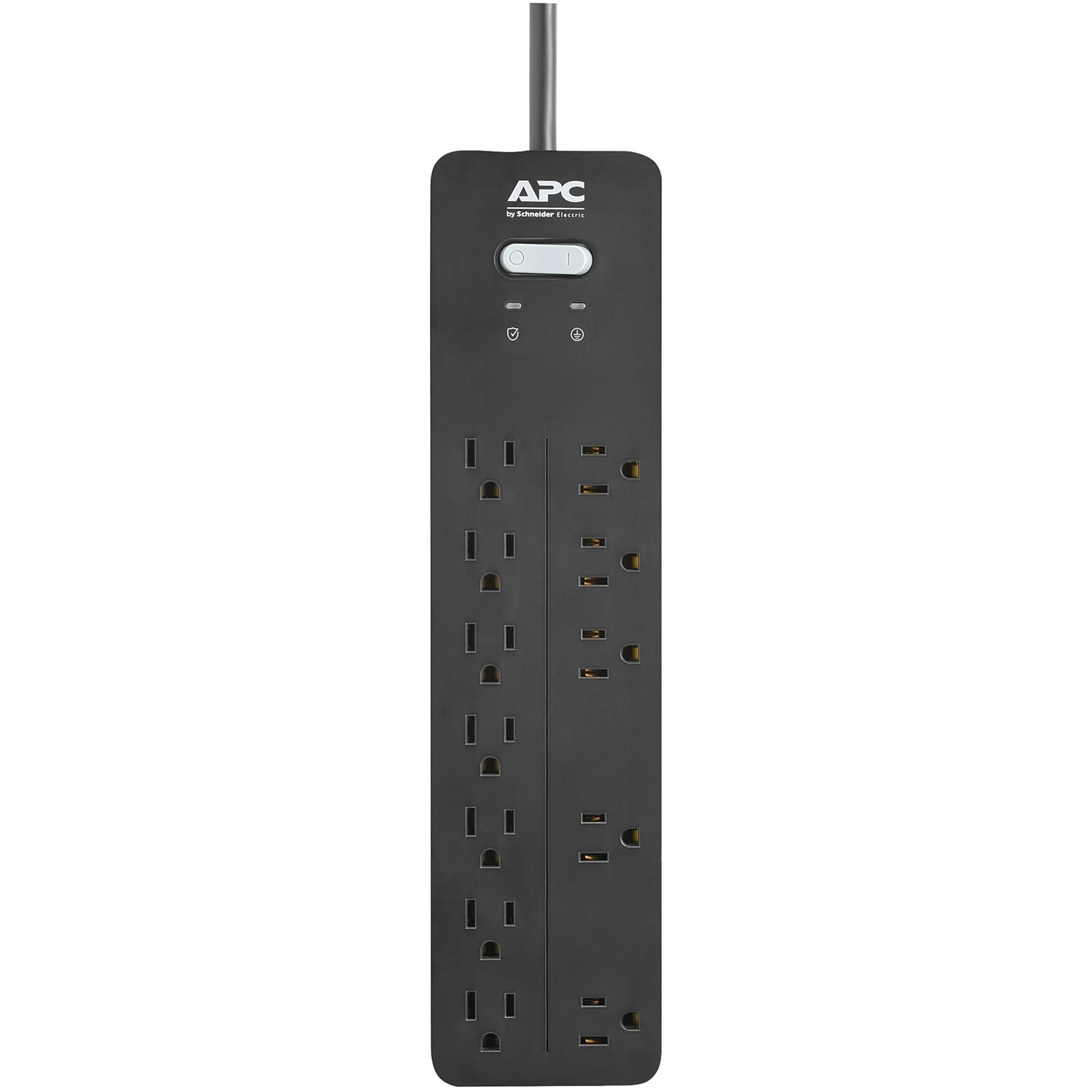 APC SurgeArrest , 12-Outlet Surge Protector, Cord Length 6 ft, Cable Gauge 14 Amps 15 Model PH12