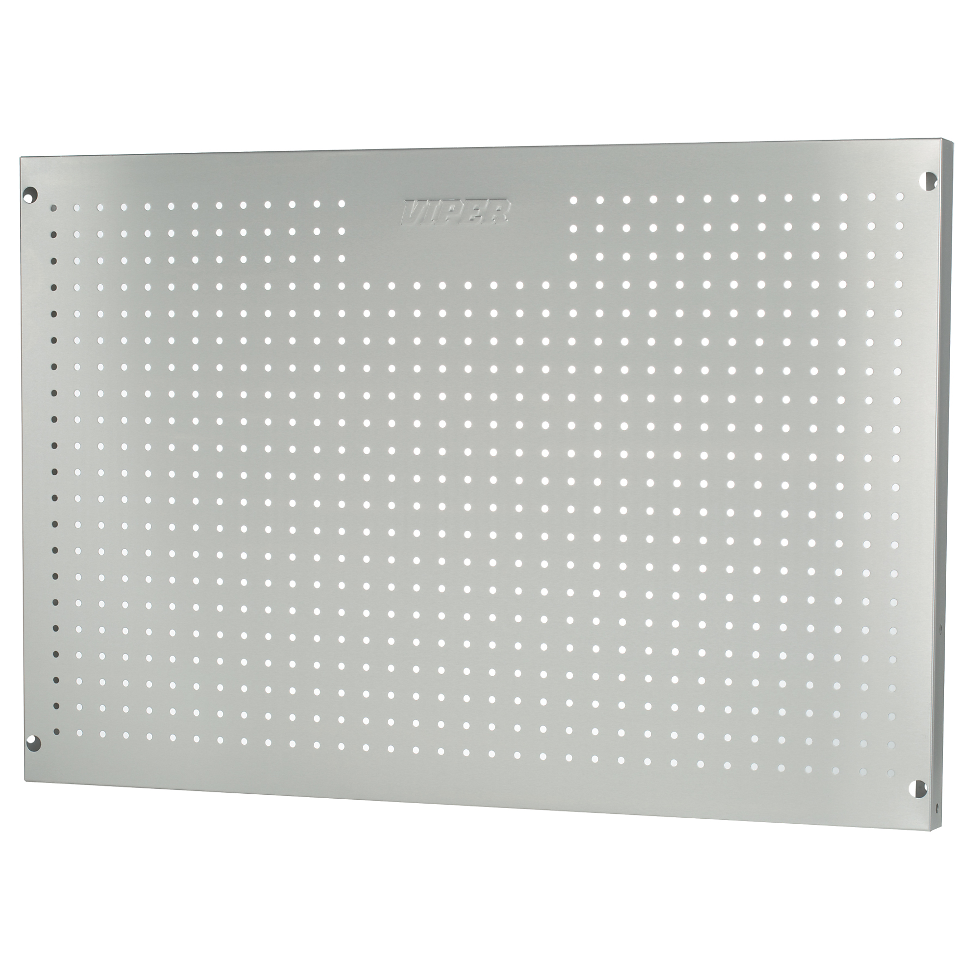 Viper Tool Storage, 24Inch x 36Inch Stainless Steel Pegboard, Capacity 50 lb, Length 24 in, Width 36 in, Model V2436PBSS