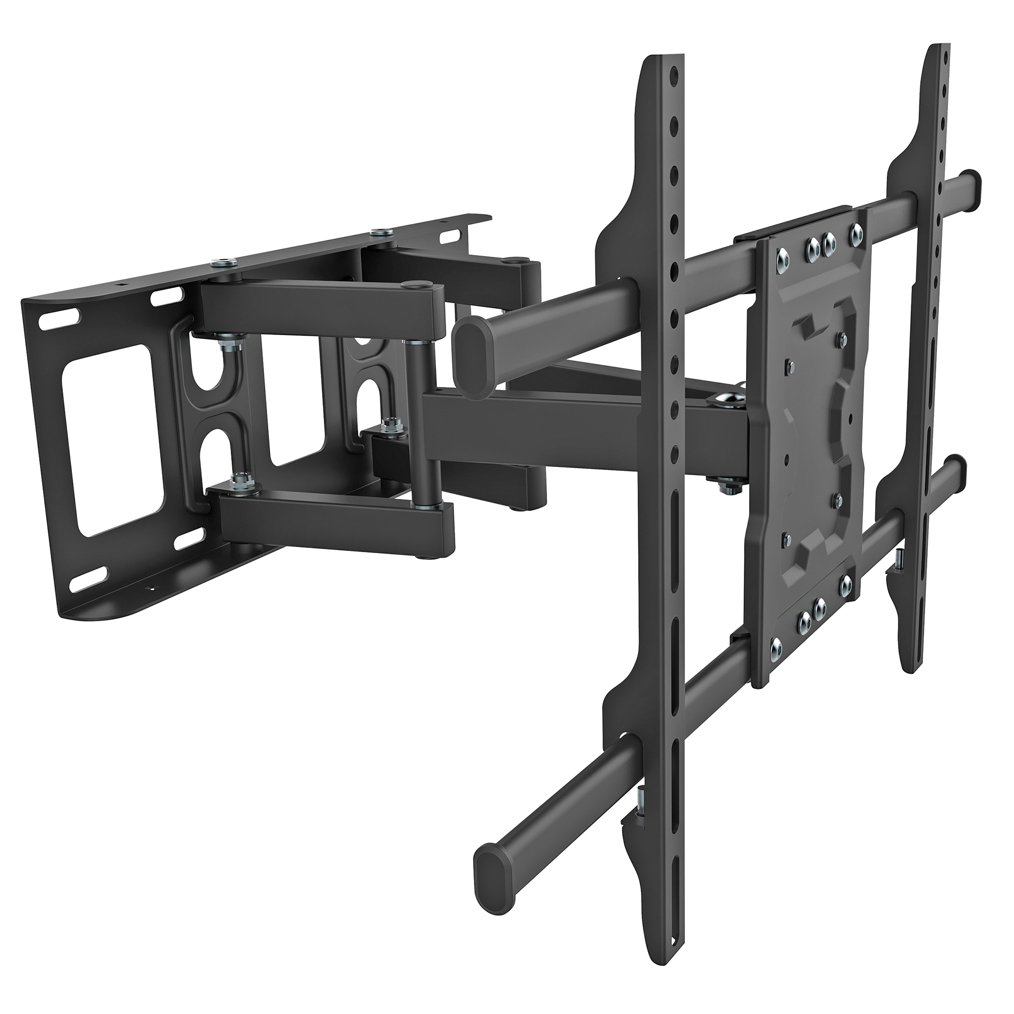 Peerless, 50Inch to 75Inch Full-Motion Tilting Wall Mount, Capacity 99 lb, Material Steel, Color Finish Black, Model A6X4