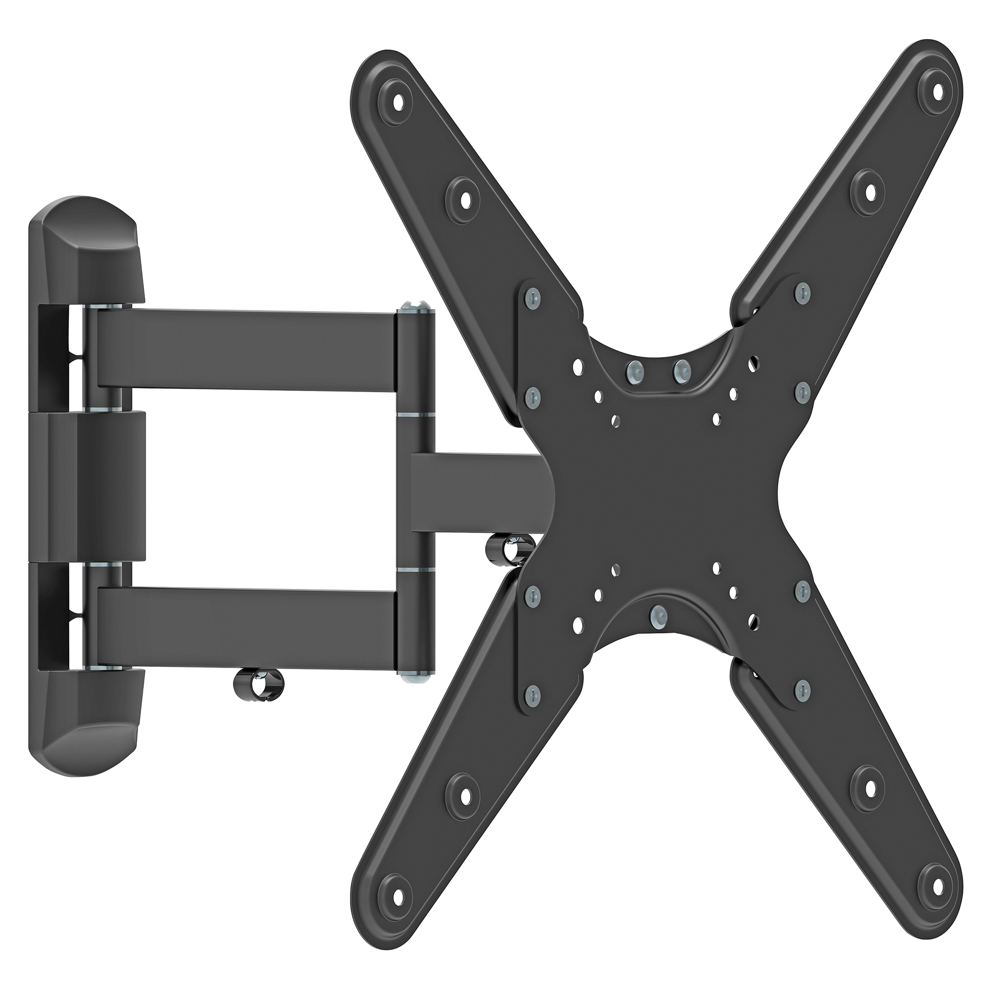 Peerless, 32Inch to 50Inch Full-Motion Tilting Wall Mount, Capacity 99 lb, Material Steel, Color Finish Black, Model A4X4