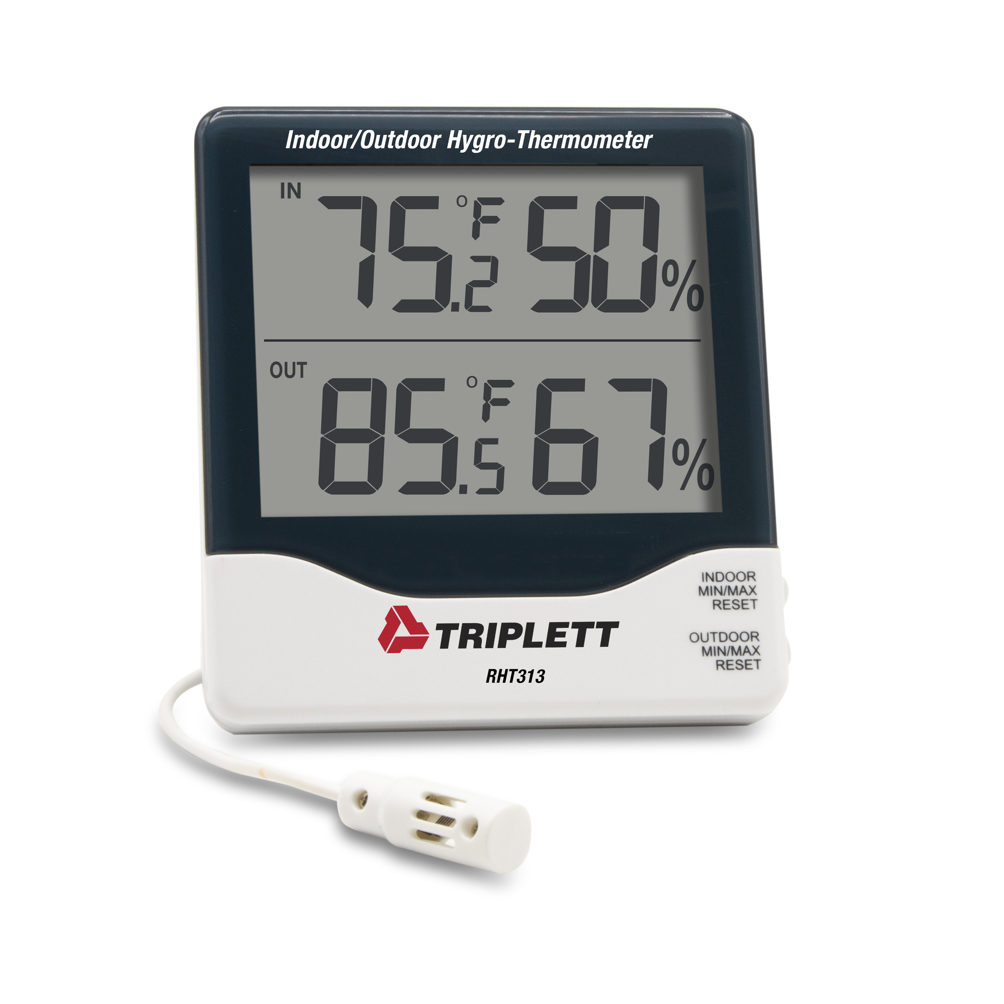 Triplett, Indoor/Outdoor Hygro-Thermometer, Model RHT313