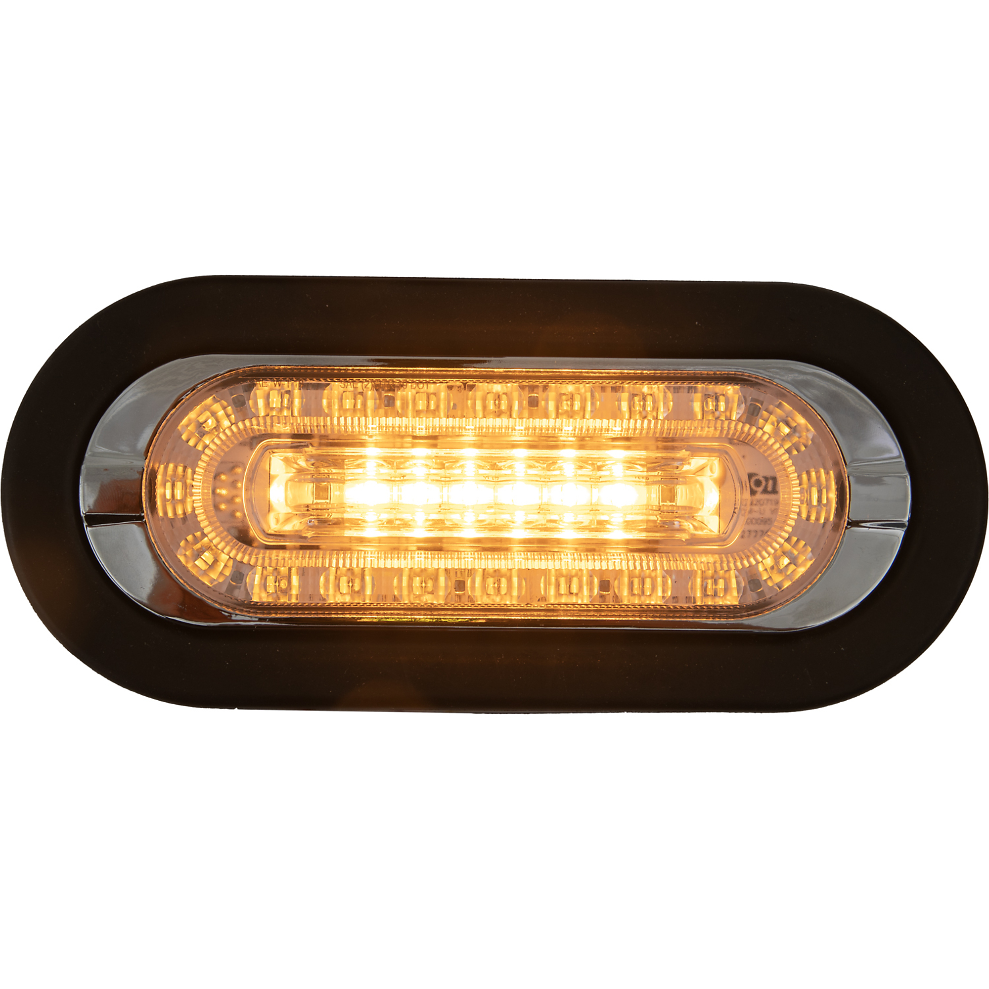 Buyers Products, 6Inch LIGHT, STROBE/MARKER, AMBER-CLEAR,, Light Type LED, Lens Color Multi, Included (qty.) 1 Model 5626226