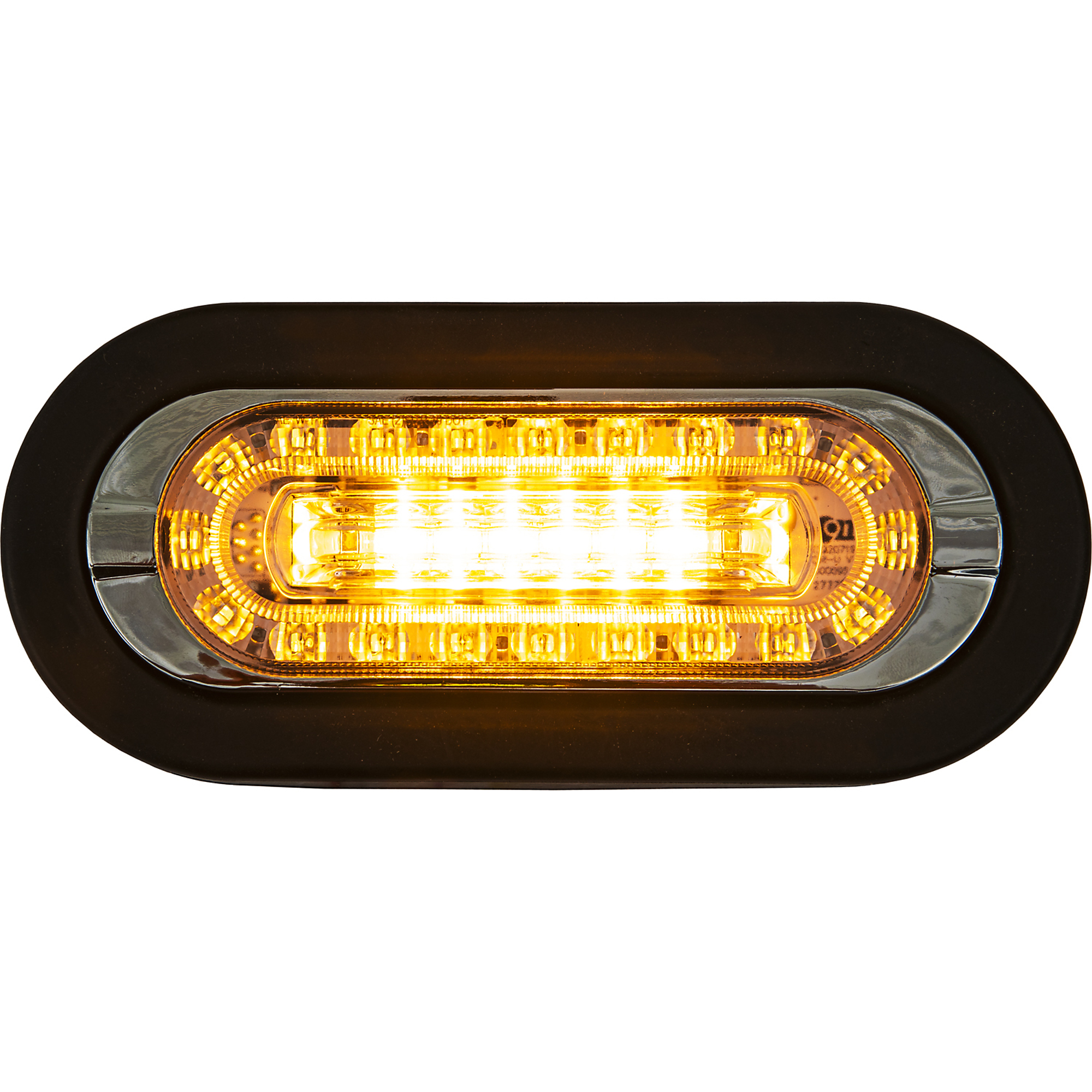 Buyers Products, 6Inch LED Amber Marker Light with Amber Strobe Light, Light Type LED, Lens Color Amber, Included (qty.) 1 Model 5626026