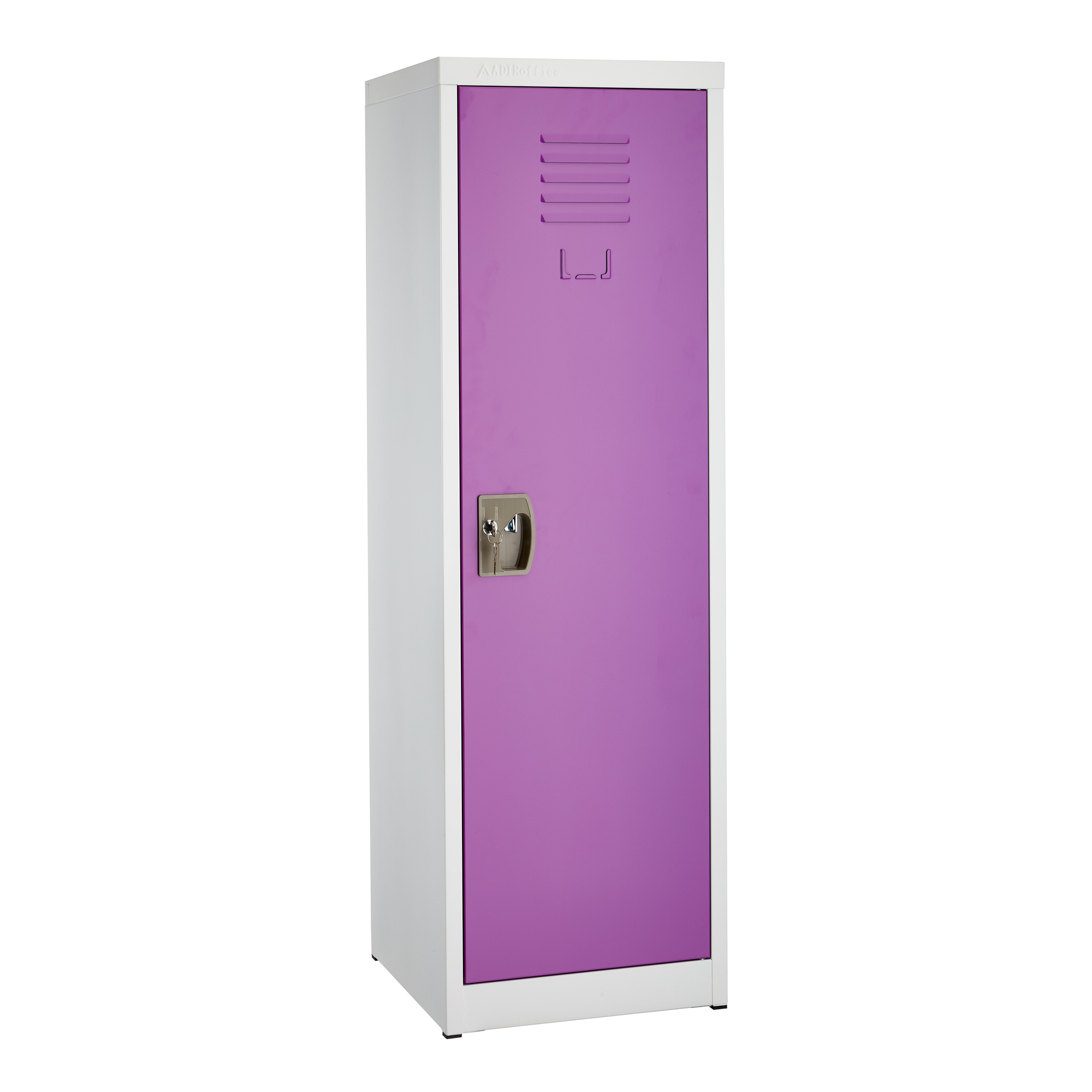 Alpine, 48ft.' Single Tier Locker for Kids â Purple, Height 48 in, Width 15 in, Color Purple, Model ADI629-01-PUR
