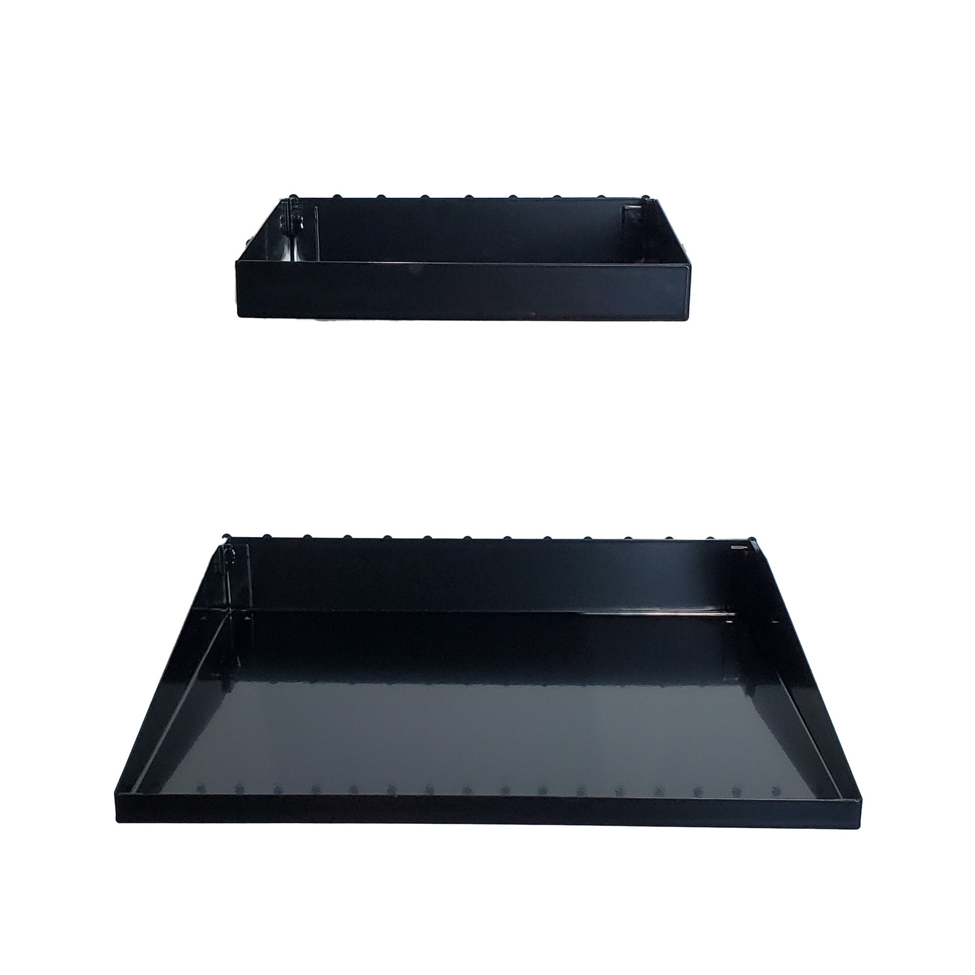 Viper Tool Storage, 2-Piece Steel Pegboard Shelf Set, Black, Accessory Type Shelf, Pieces (qty.) 2 Model V2PEGSHLVBL