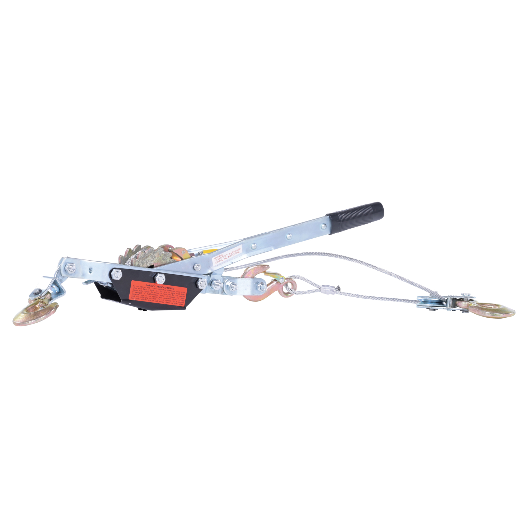 Vestil, Galvanized 2 speed cable puller 2k, Load Capacity 2000 lb, Material Galvanized Steel, Model CABLE-P4