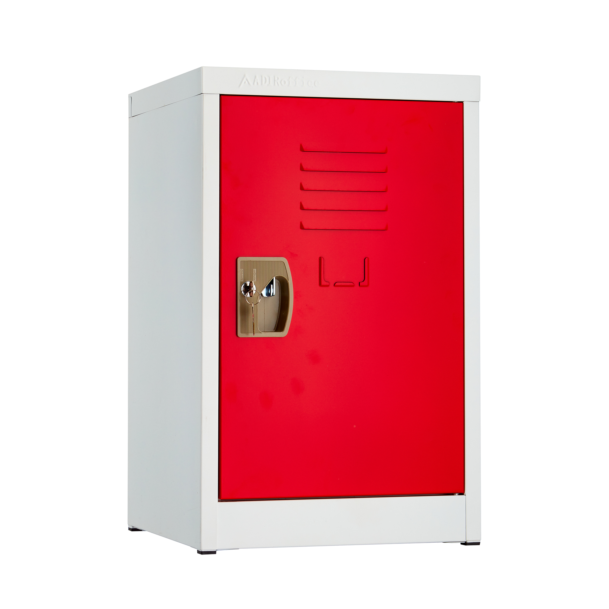 Alpine, 24ft.' Single Tier Locker for Kids â Red, Height 24 in, Width 15 in, Color Red, Model ADI629-02-RED