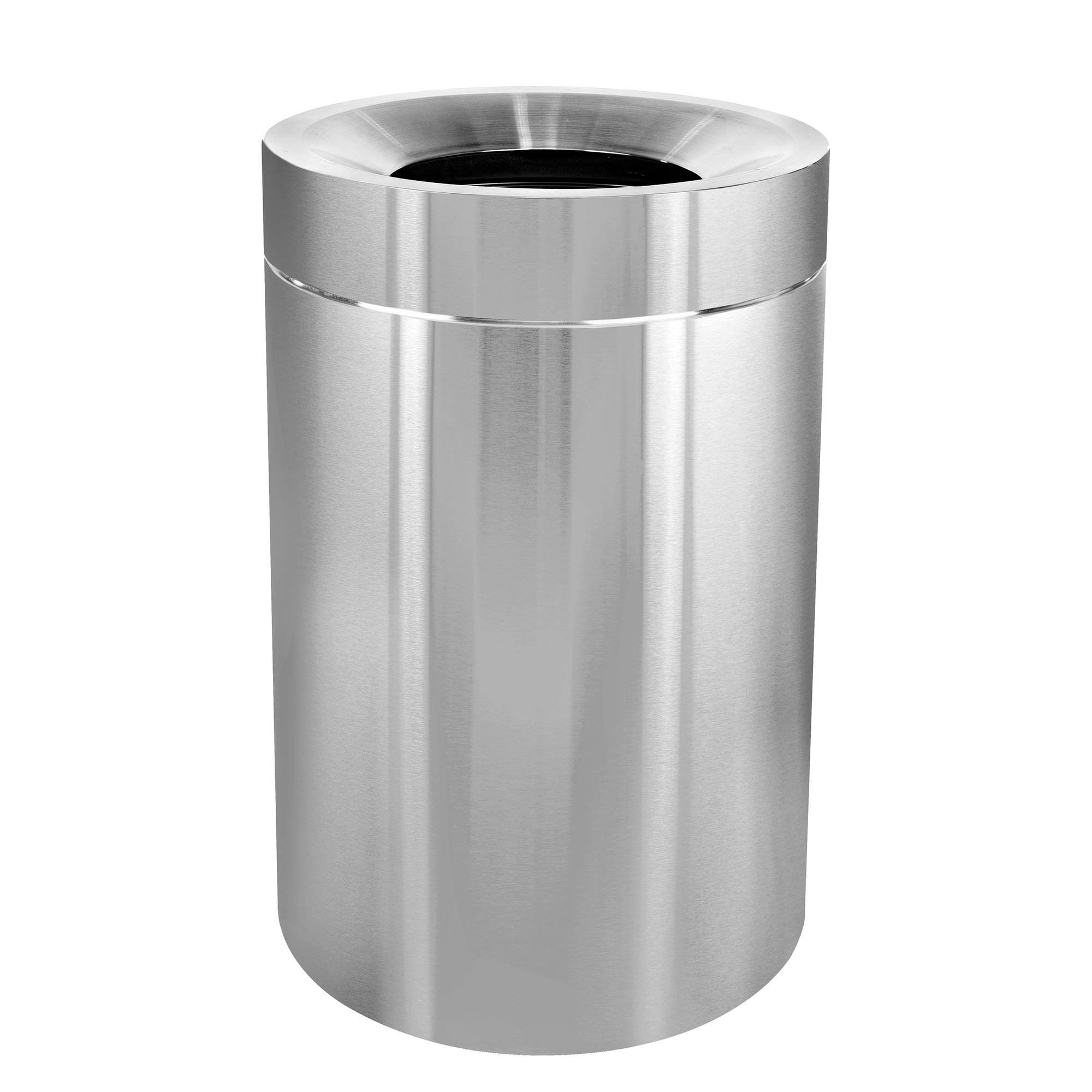 Alpine, 50-Gallon Stainless Steel Indoor Trash Can, Capacity 50 Gal, Model ALP475-50