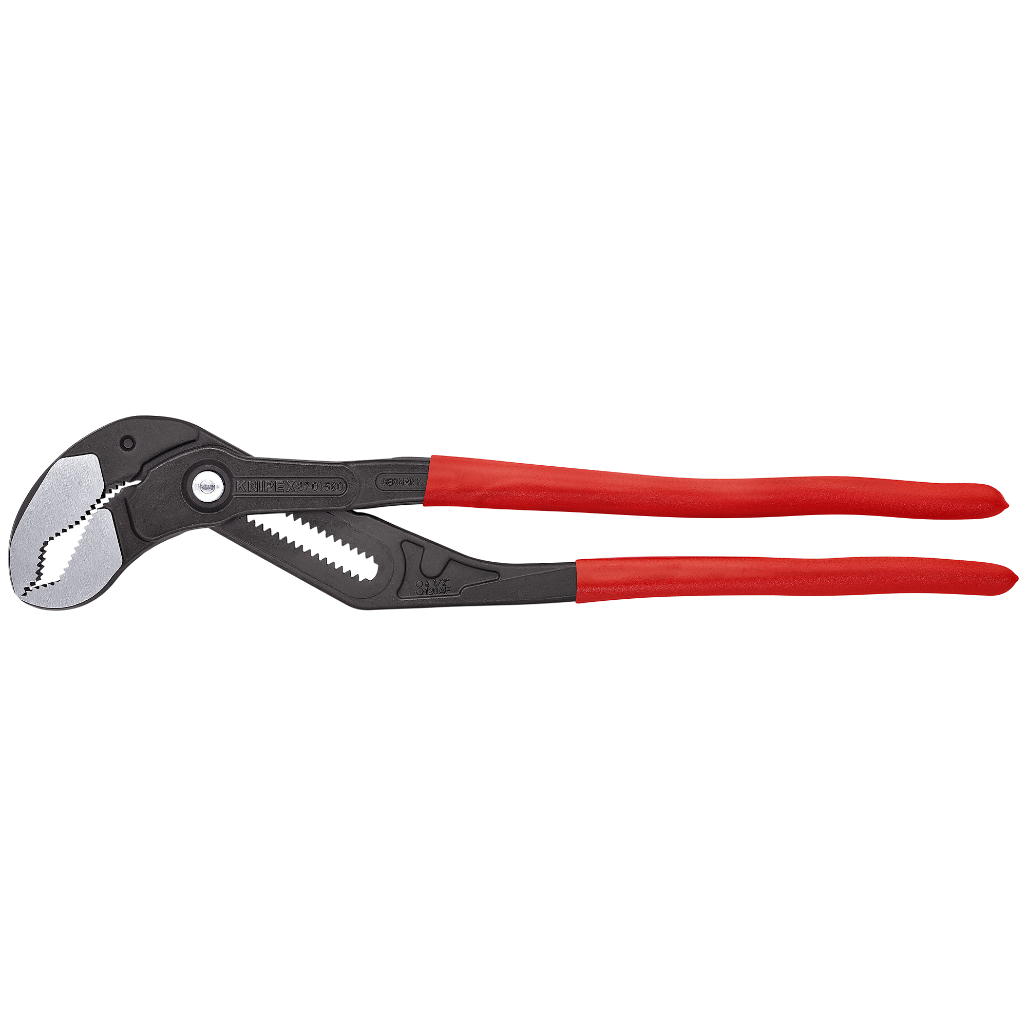 KNIPEX Cobra , Cobra XXL Water Pump Pliers, Plastic coating,22Inch, Pieces (qty.) 1 Material Steel, Jaw Capacity 4.75 in, Model 87 01 560 US