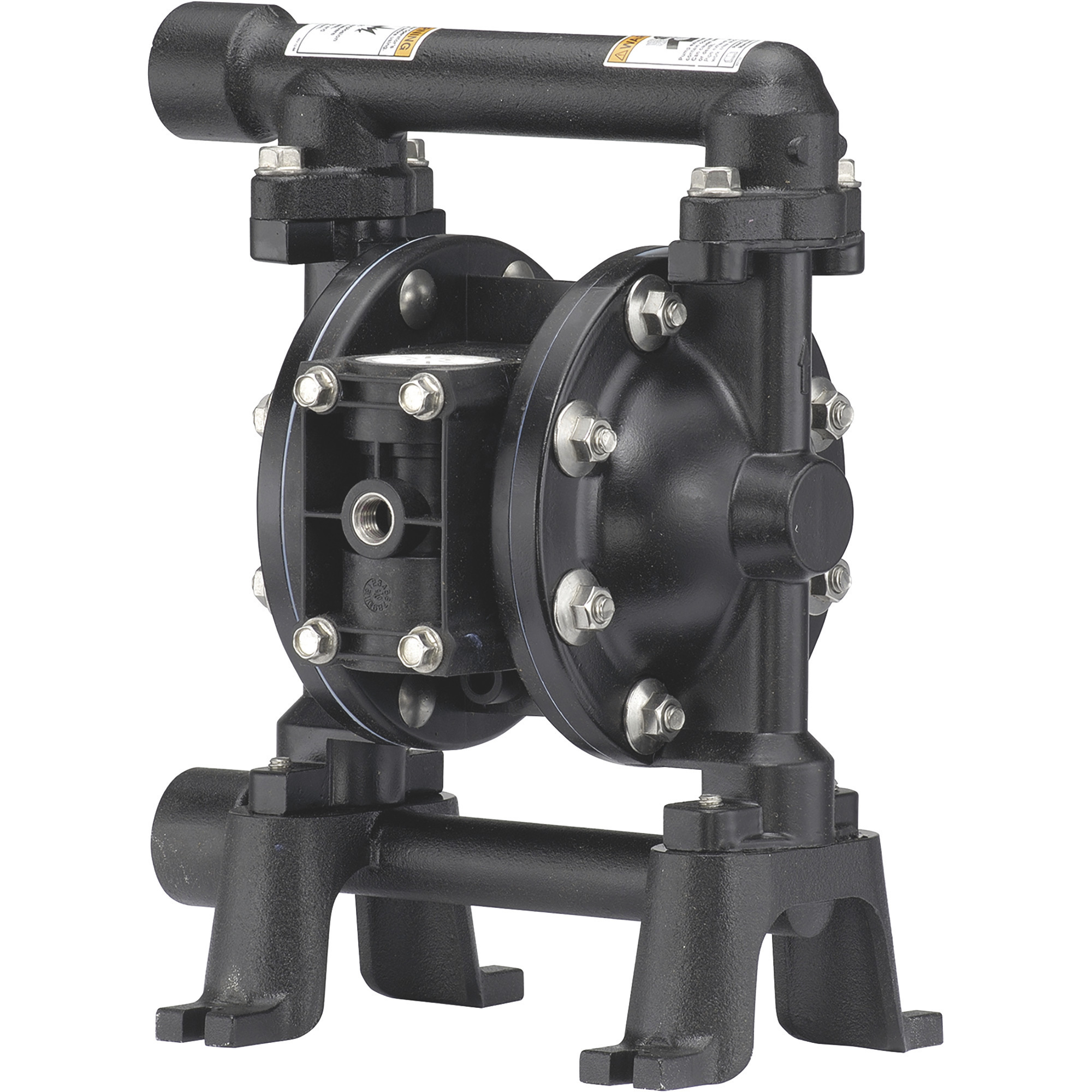 ARO Air-Operated Double Diaphragm Oil Pump, 3/4Inch Ports, 13.6 GPM, Aluminum/Hytrel, Model PD07R-AAS-PCC