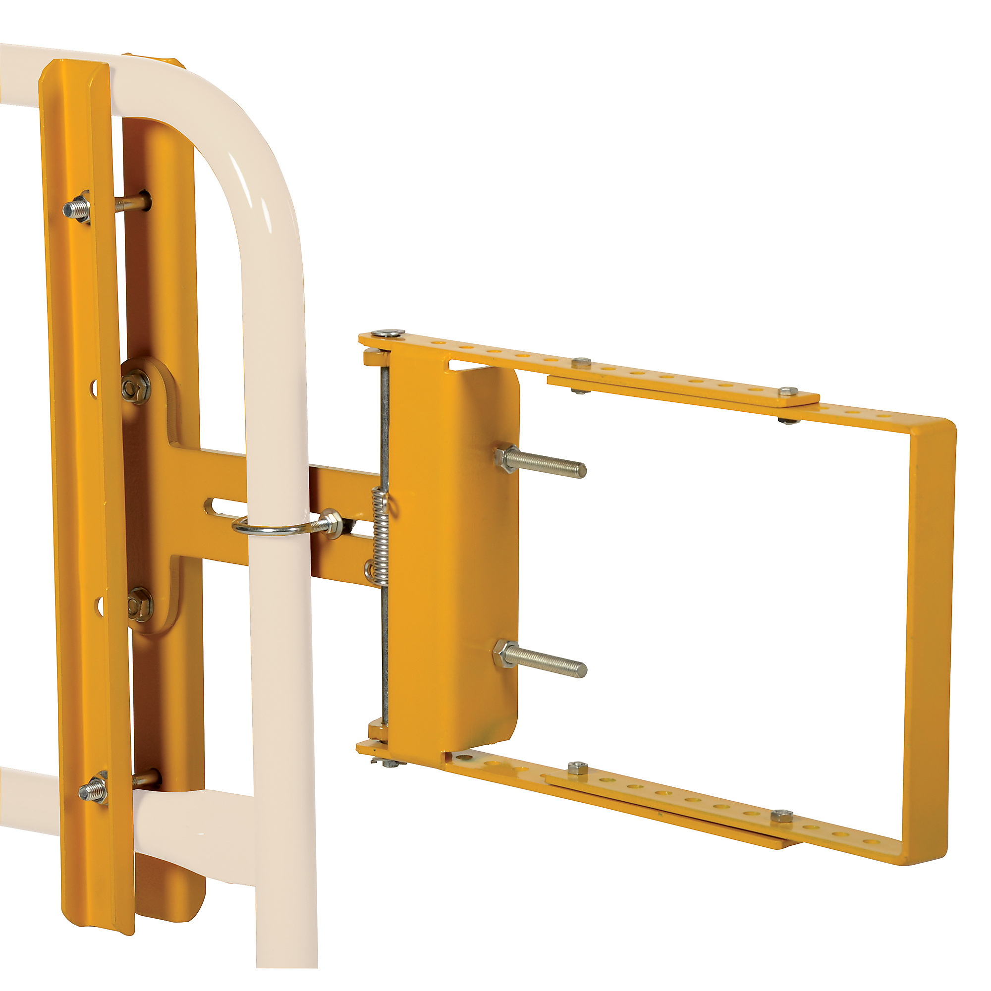 Vestil, Steel self Close Gate 16-16Inch Yellow, Length 34.75 in, Model SPG-26-Y