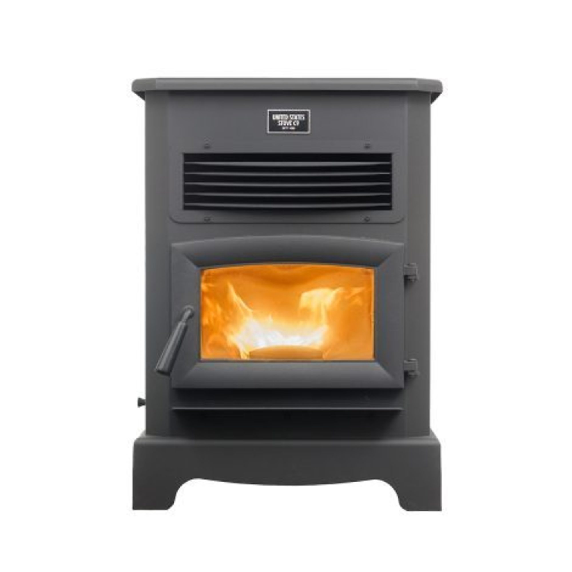 United States Stove Company, 2500 Sq. Ft. Pellet Stove 170 lb. Hopper, Heating Capability 2500 ftÂ², Model US5522