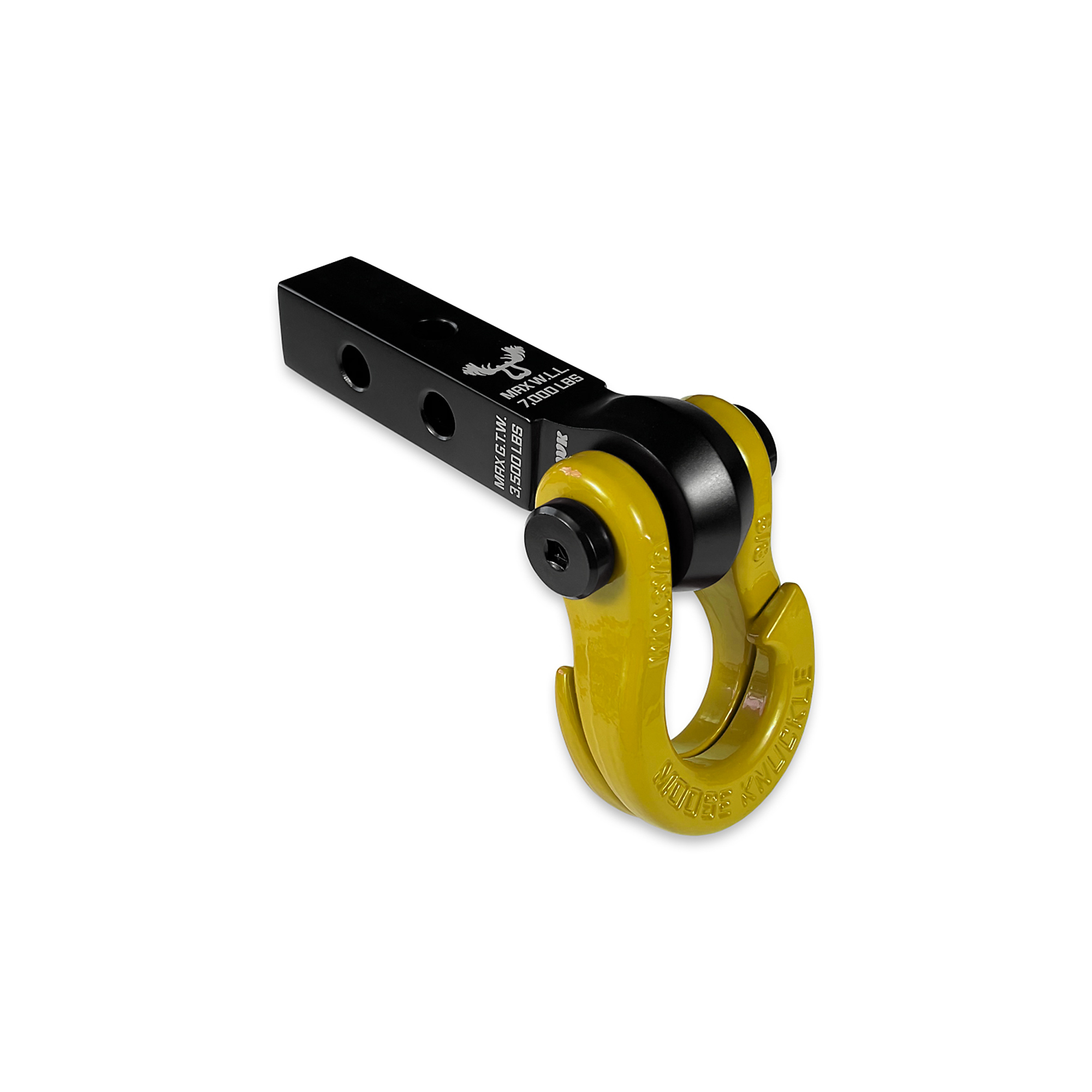 Moose Knuckle Offroad, 5/8 Jowl Split Shackle and Mohawk 1.25 Receiver Combo, Gross Towing Weight 3500 lb, Class Rating Class II, Model FN000042-004