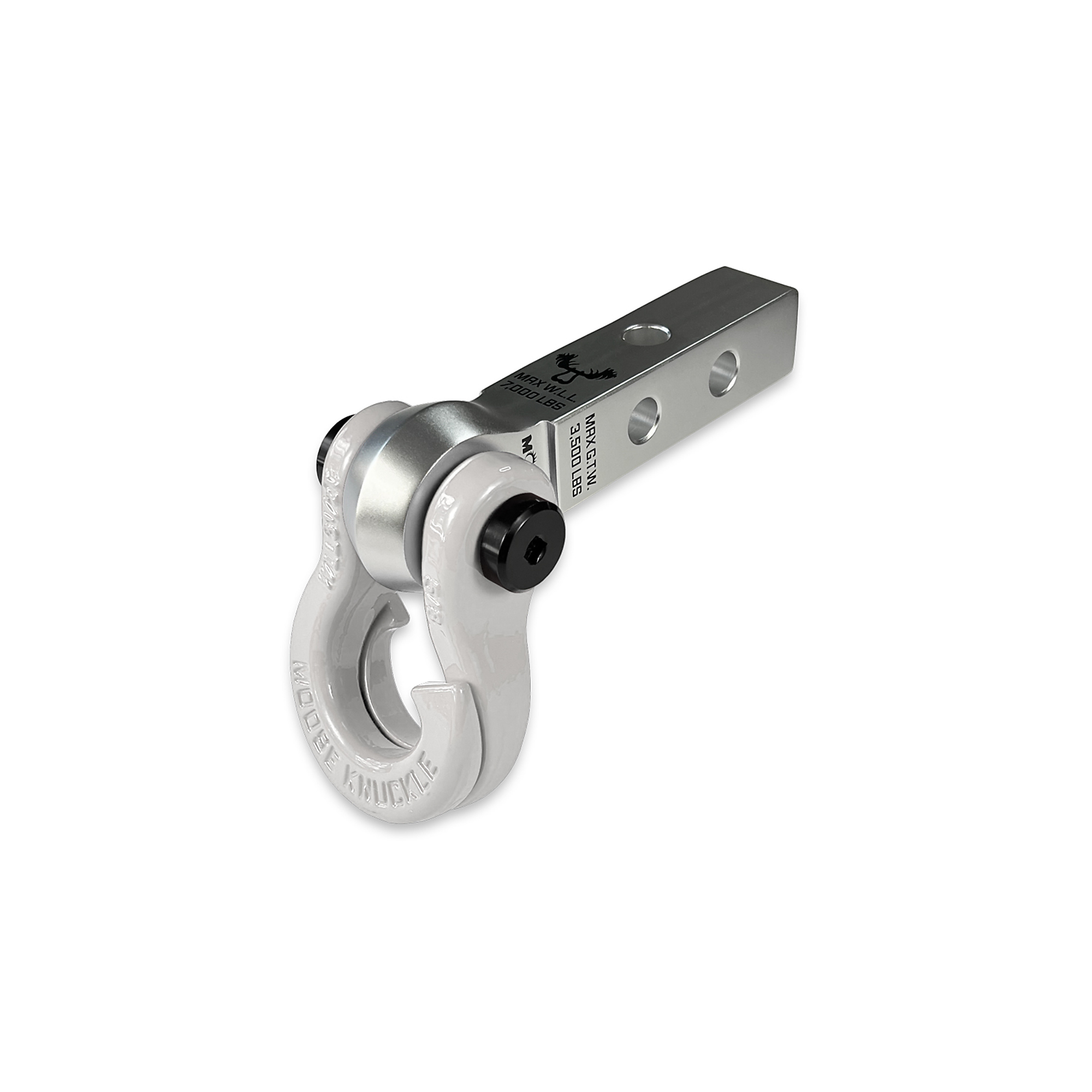 Moose Knuckle Offroad, 5/8 Jowl Split Shackle and Mohawk 1.25 Receiver Combo, Gross Towing Weight 3500 lb, Class Rating Class II, Model FN000043-011