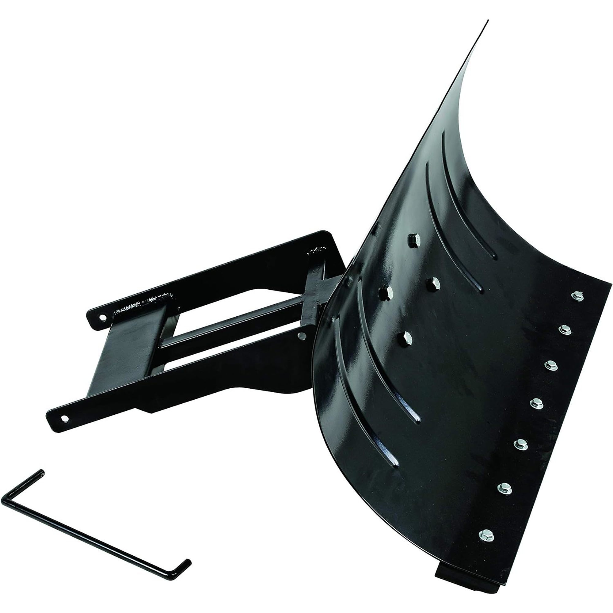 Landworks, Mountable Snow Plow Attachment, Material Steel, Length 2.42 ft, Model TRI-GUO027