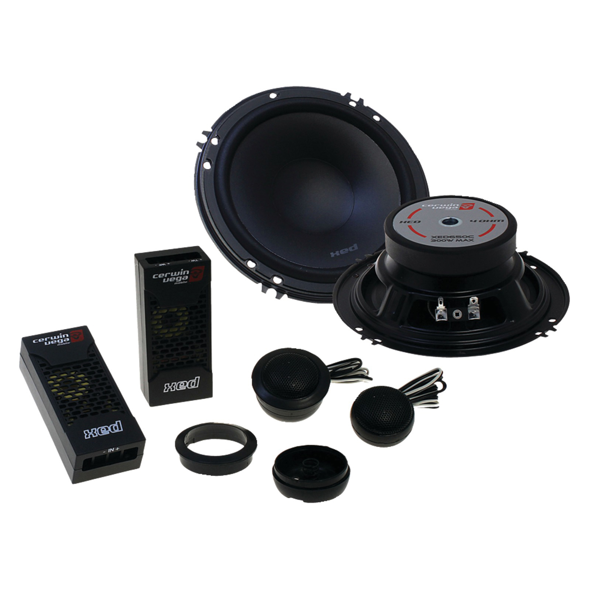 Cerwin-Vega, XED Series 6.5Inch 2-Way Component Speaker System, Model XED650C