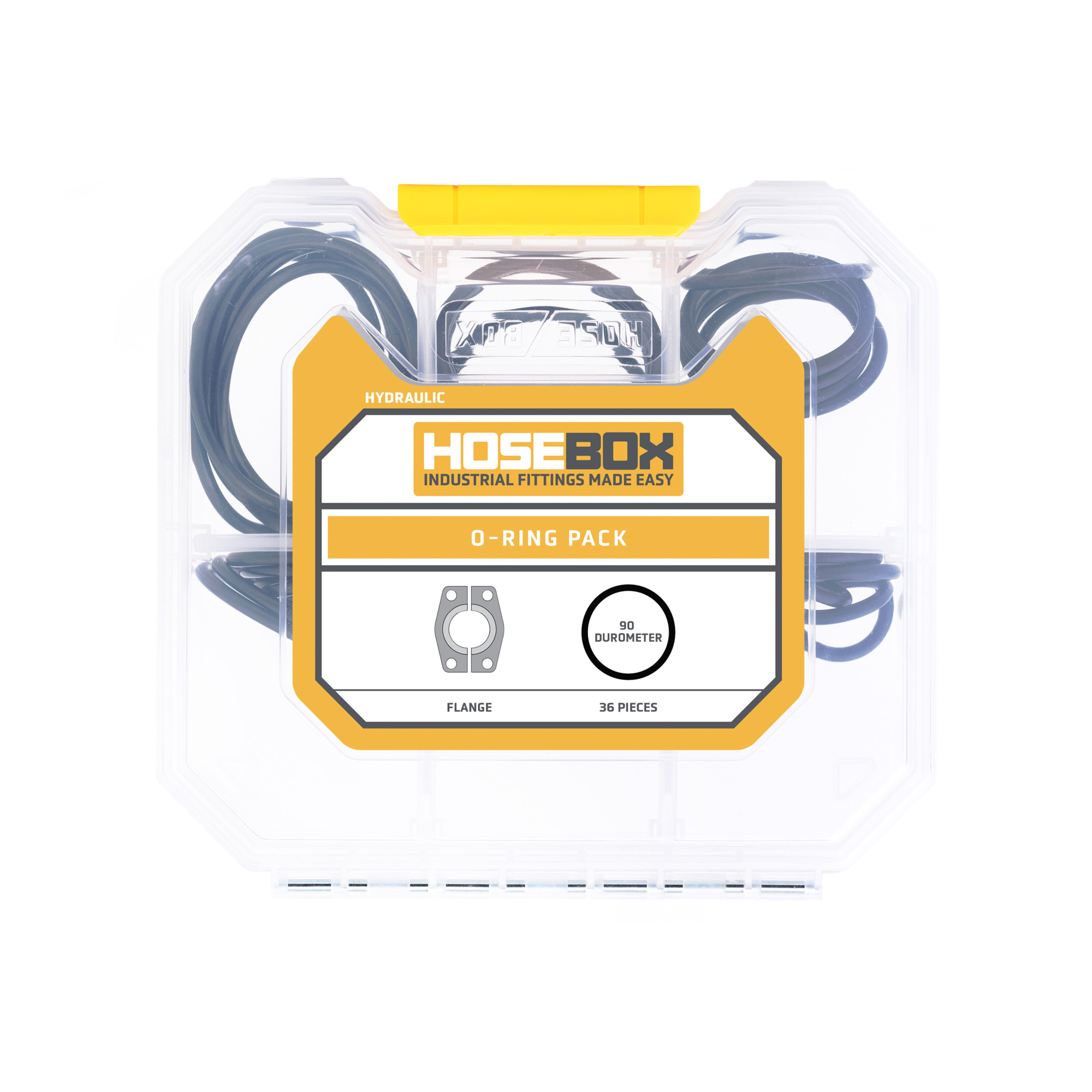 Hose Box, FLANGE SEAL O-rings Pack, Fitting Size Other in, Model HB2033-001
