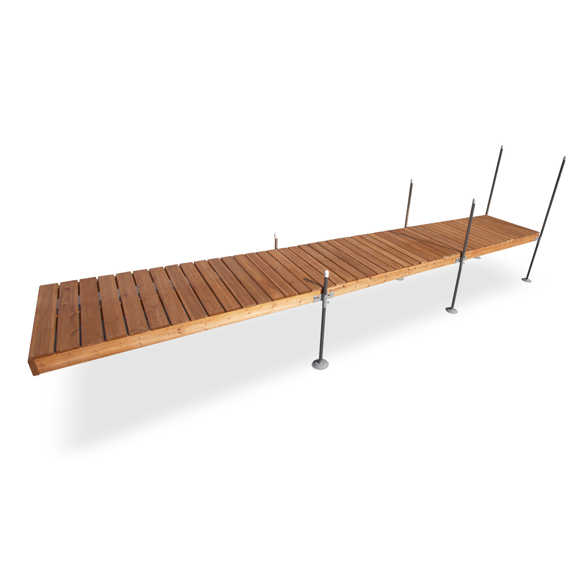 Tommy Docks, 24ft. Straight Cedar Dock, Product Type Dock, Length 48 in, Width 96 in, Model TDS-40013