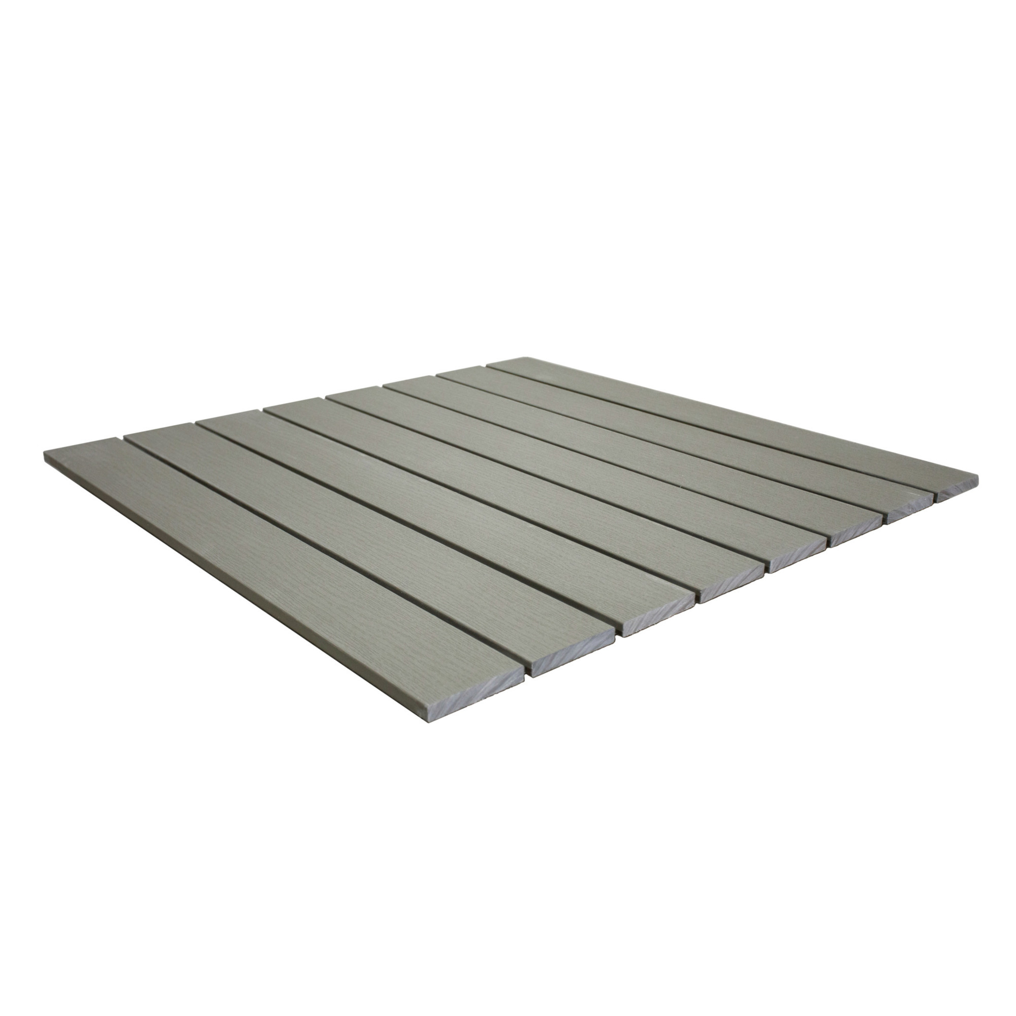 Tommy Docks, 4x4ft. Gray PVC Drop-In Panel, Product Type Dock, Length 50 in, Width 11 in, Model TDD-308GRY