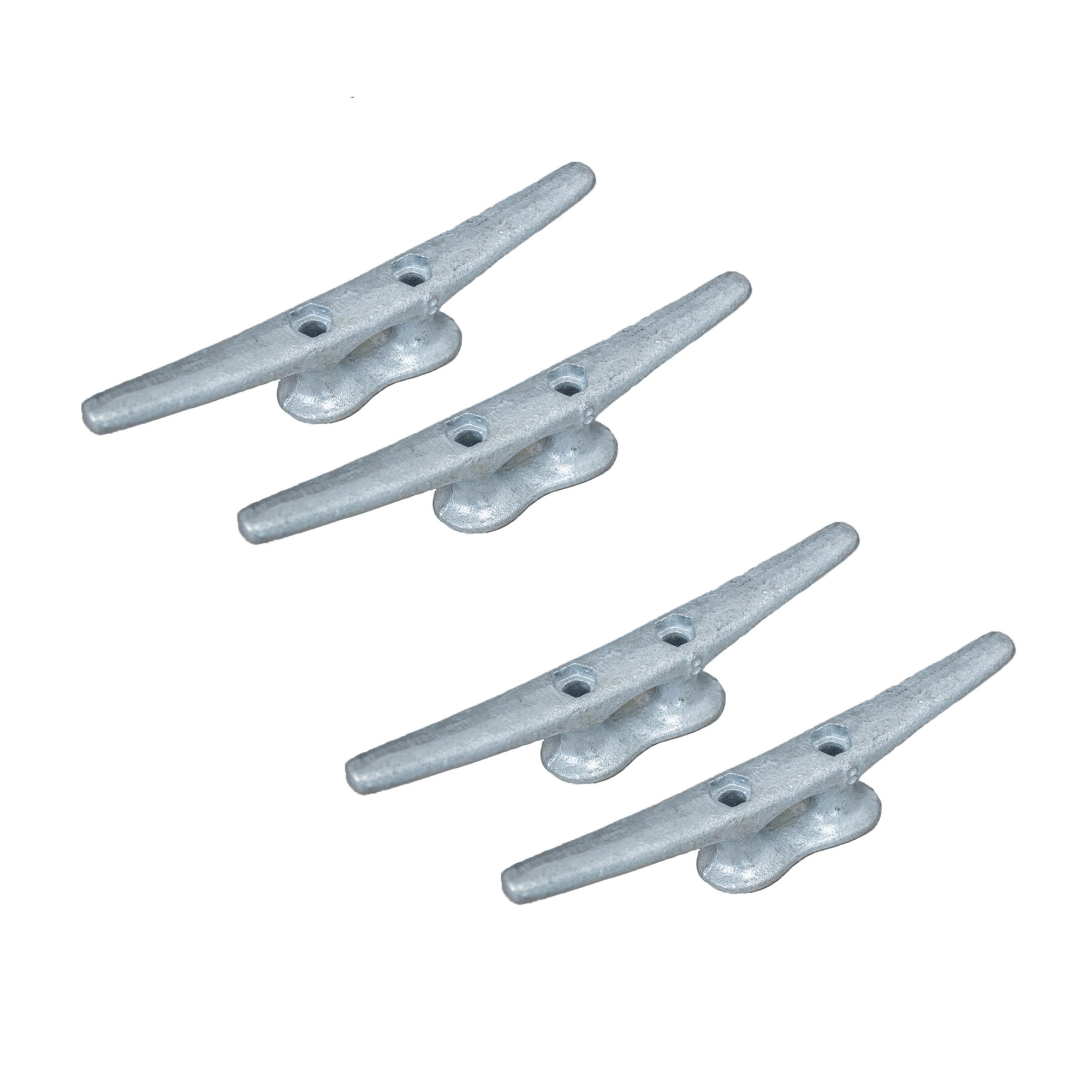 Tommy Docks, 8Inch Dock Cleat 4-Pack, Product Type Hardware, Length 8 in, Width 2 in, Model TD-20250-4