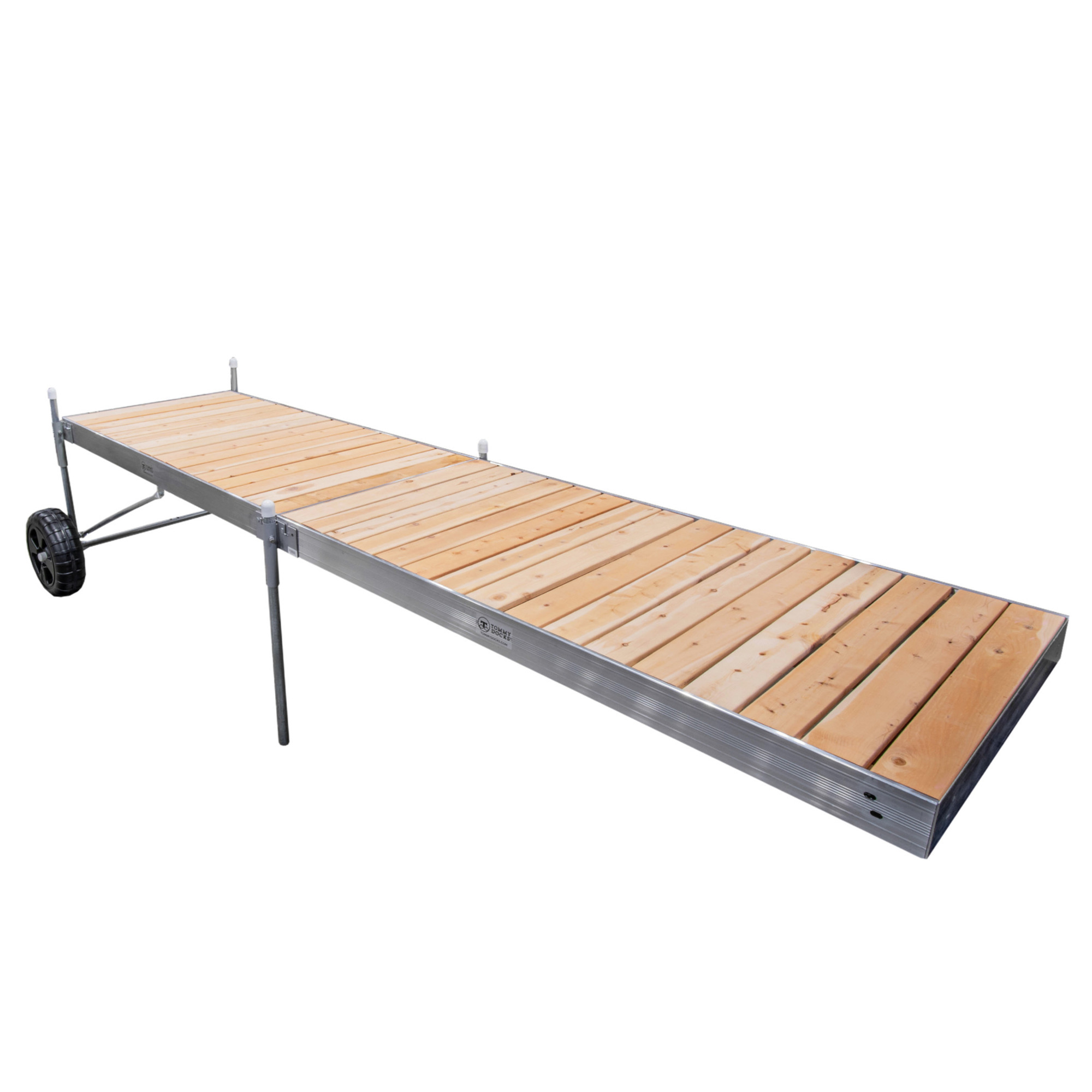 Tommy Docks, 16ft. Roll-In-Dock Cedar Deck, Product Type Dock, Length 120 in, Width 48 in, Model TD-50600