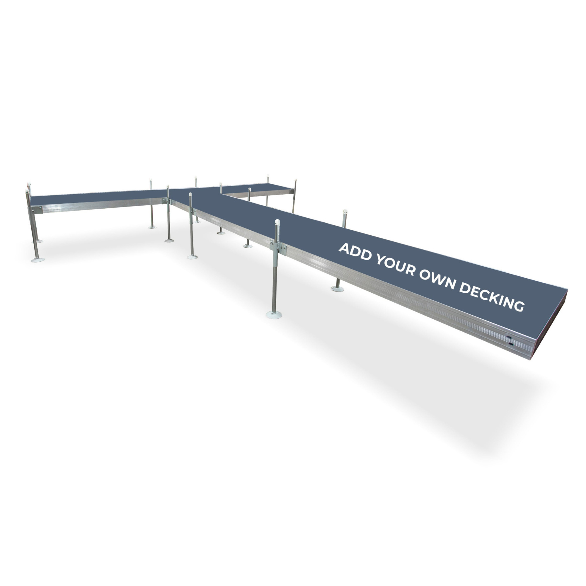 Tommy Docks, 24ft. T-Shaped Frame Only, Product Type Dock, Length 96 in, Width 96 in, Model TDTAF-40024