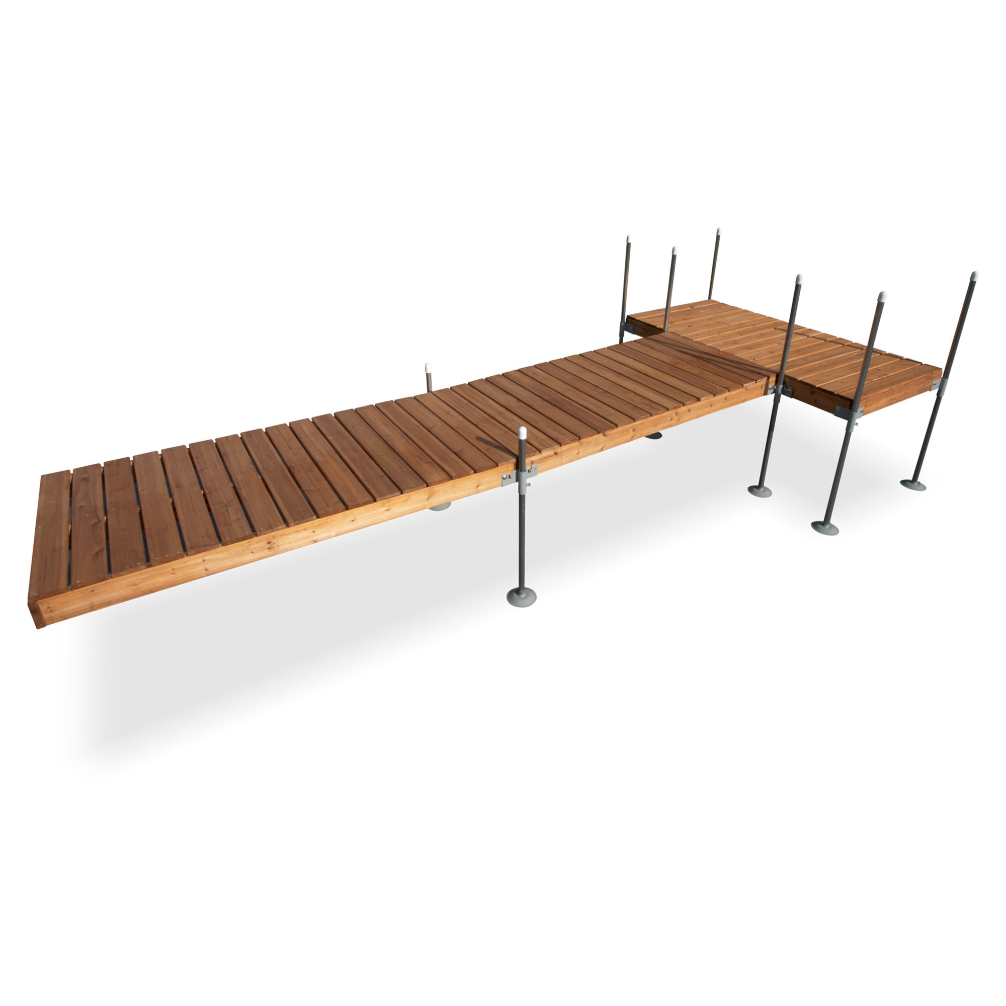 Tommy Docks, 20ft. T-Shaped Cedar Dock, Product Type Dock, Length 48 in, Width 96 in, Model TDT-40023