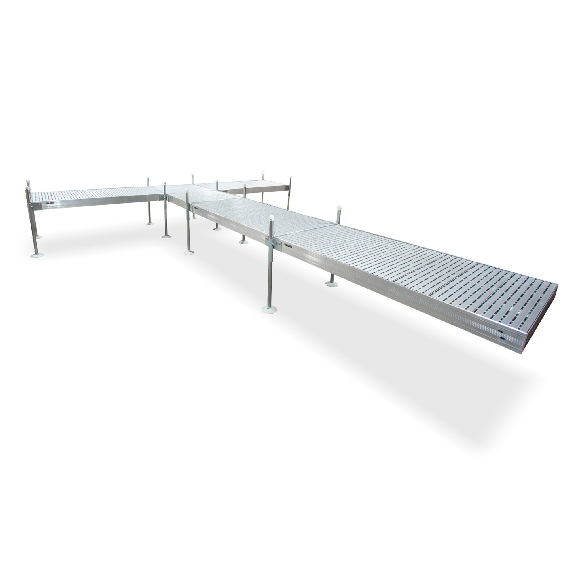 Tommy Docks, 24ft. T-Shaped Titan Platinum Dock, Product Type Dock, Length 48 in, Width 96 in, Model TDTAT-40024