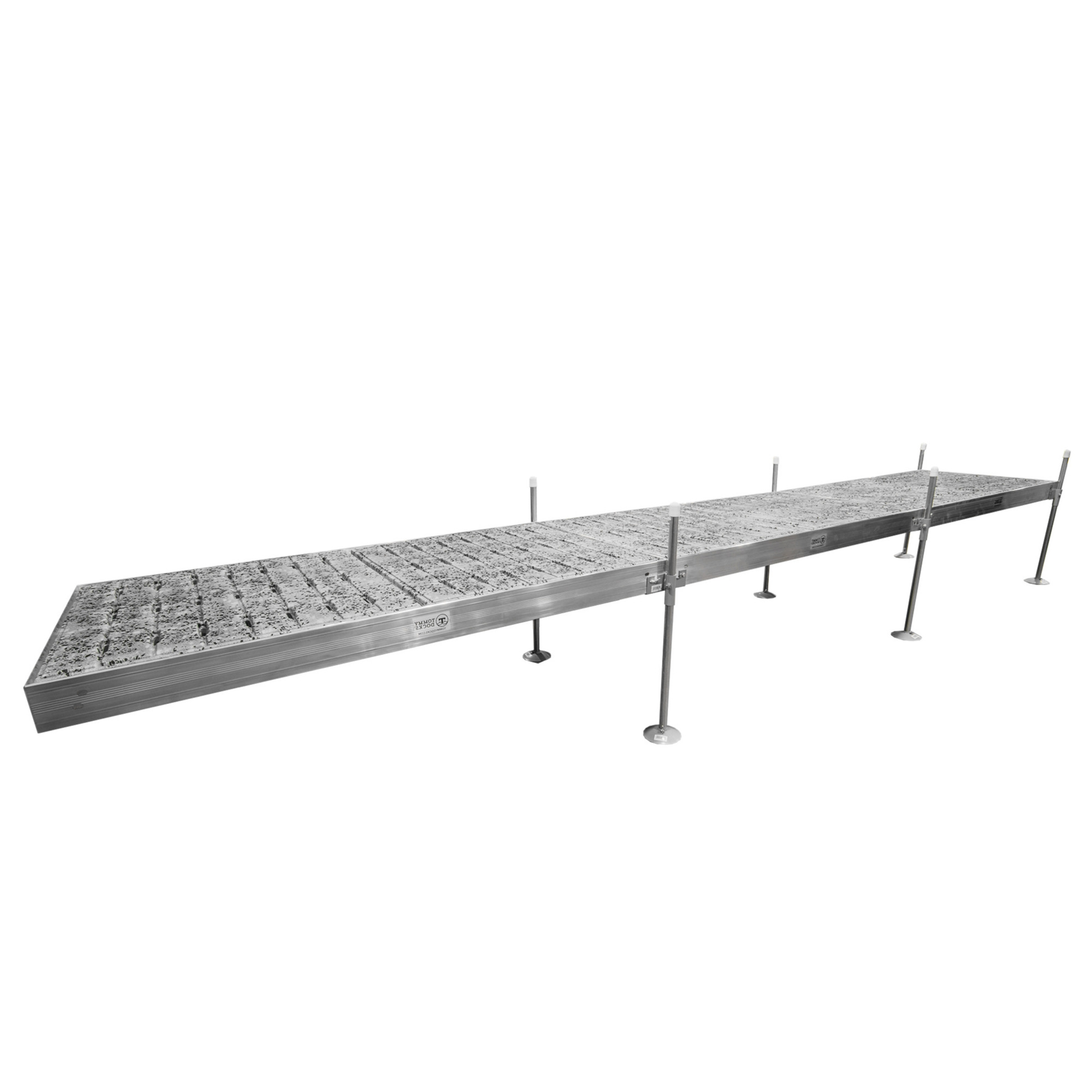 Tommy Docks, 24ft. Straight Terrazzo Aluminum Dock, Product Type Dock, Length 48 in, Width 96 in, Model TDSADT-40013