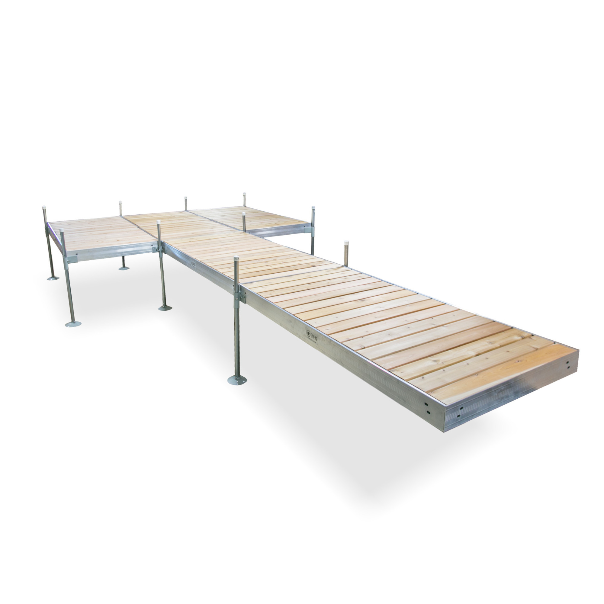 Tommy Docks, 24ft. Cedar Dock w/8x12 Alum Frame, Product Type Dock, Length 48 in, Width 96 in, Model TDLAC-40036