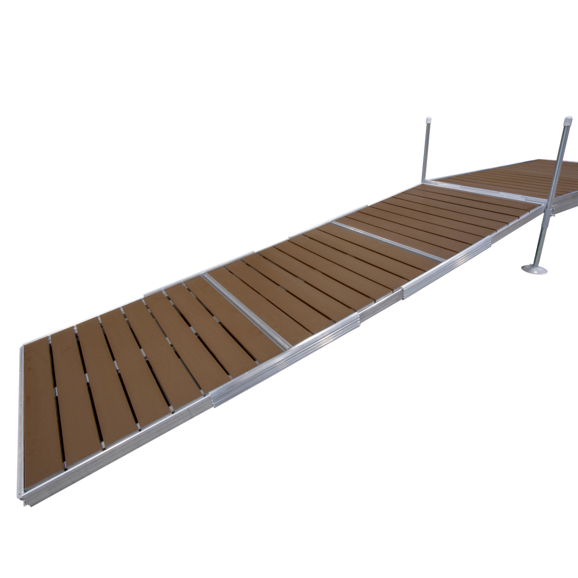 Tommy Docks, 12ft. TD Brown Composite Gangway, Product Type Gangway Kit, Length 65 in, Width 30 in, Model TDGWCB-30542