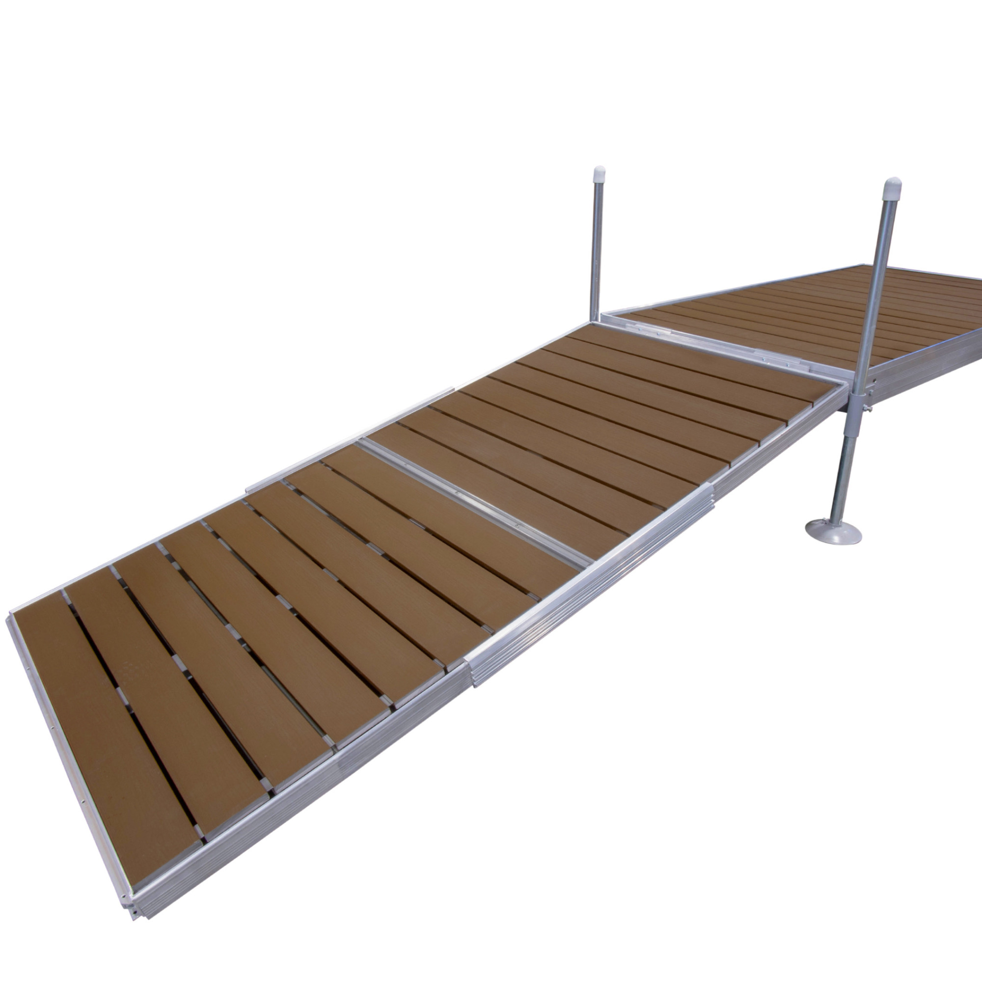 Tommy Docks, 8ft. TD Brown Composite Gangway, Product Type Gangway Kit, Length 65 in, Width 30 in, Model TDGWCB-30541