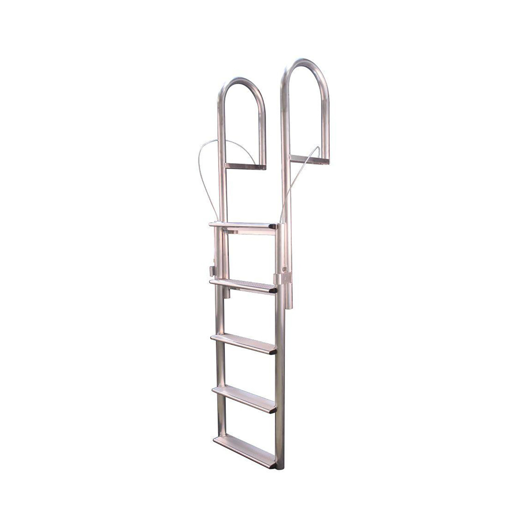 Tommy Docks, 5-Step Lifting Aluminum Ladder, Product Type Ladder, Length 6.5 in, Width 21 in, Model TD-40260