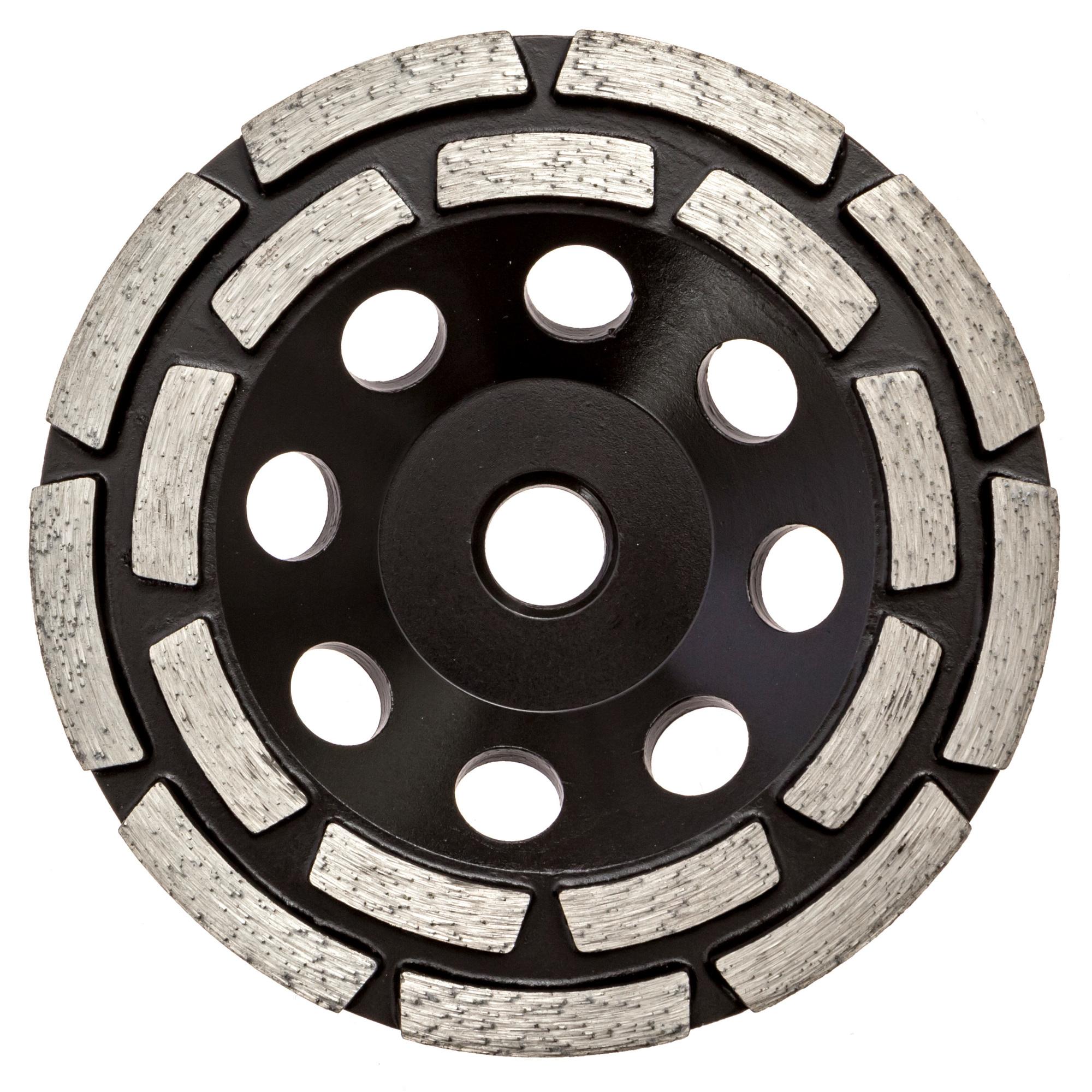 THINSET REMOVAL BIT, Double Row Diamond Grinder, Wheel Diameter 4.5 in, Arbor Size 5/8 Wheels (qty.) 1 Model 45DRDG58