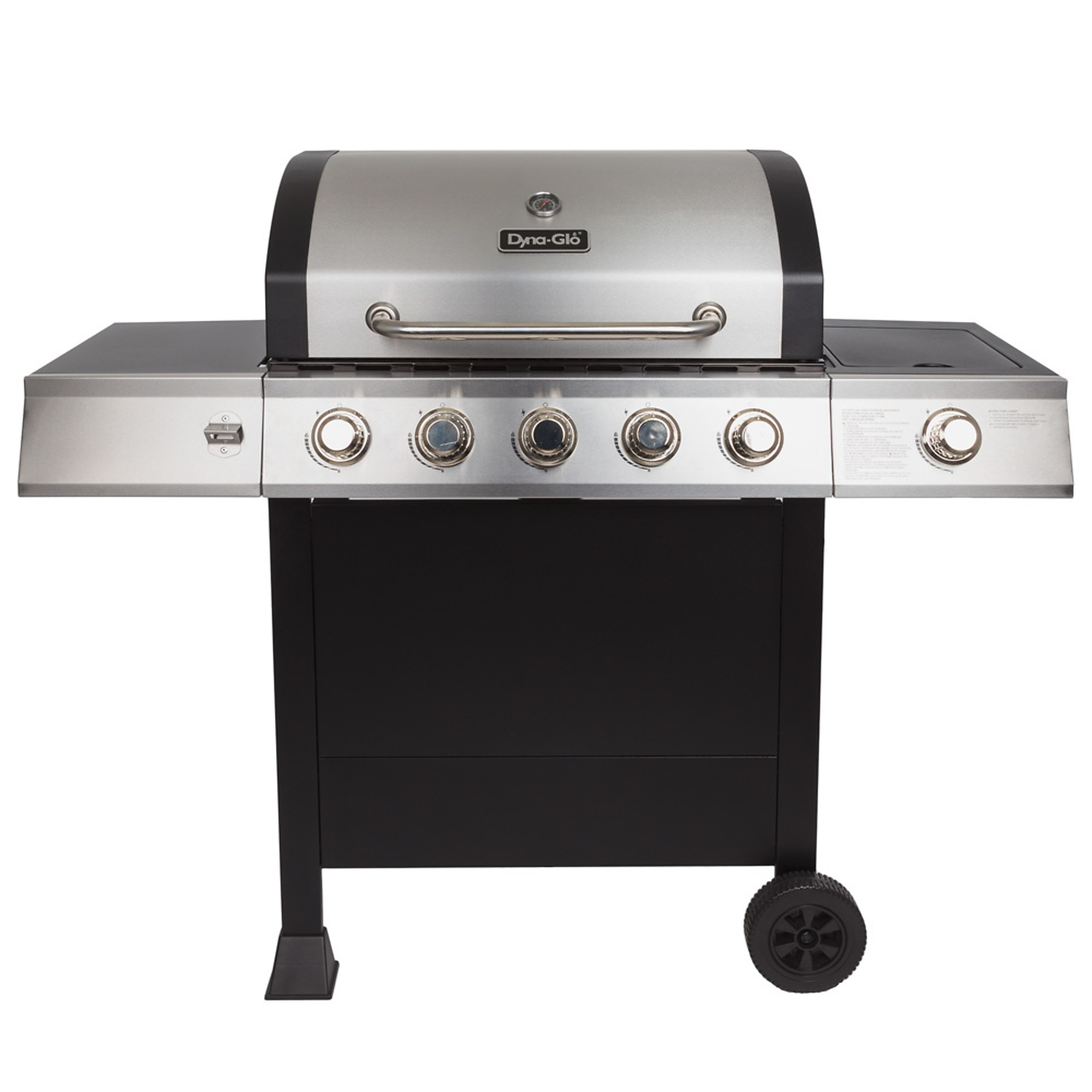 Dyna Glo, 5 Burner Open Cart Propane Gas Grill, Fuel Type Propane, Model DGB515SDP-D