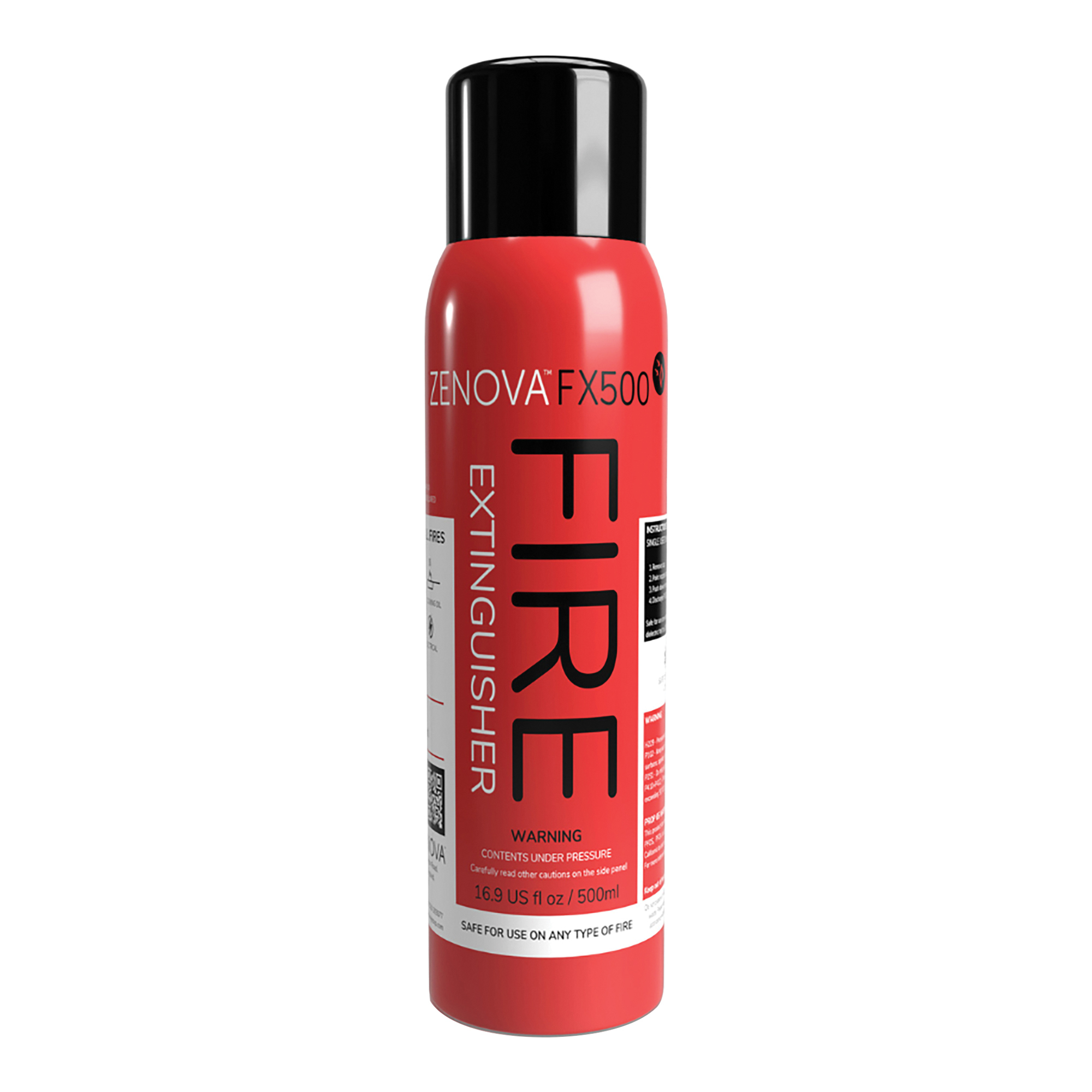 ZENOVA, 7-in-1 Fire Extinguishing Aerosol Spray, Model FX500