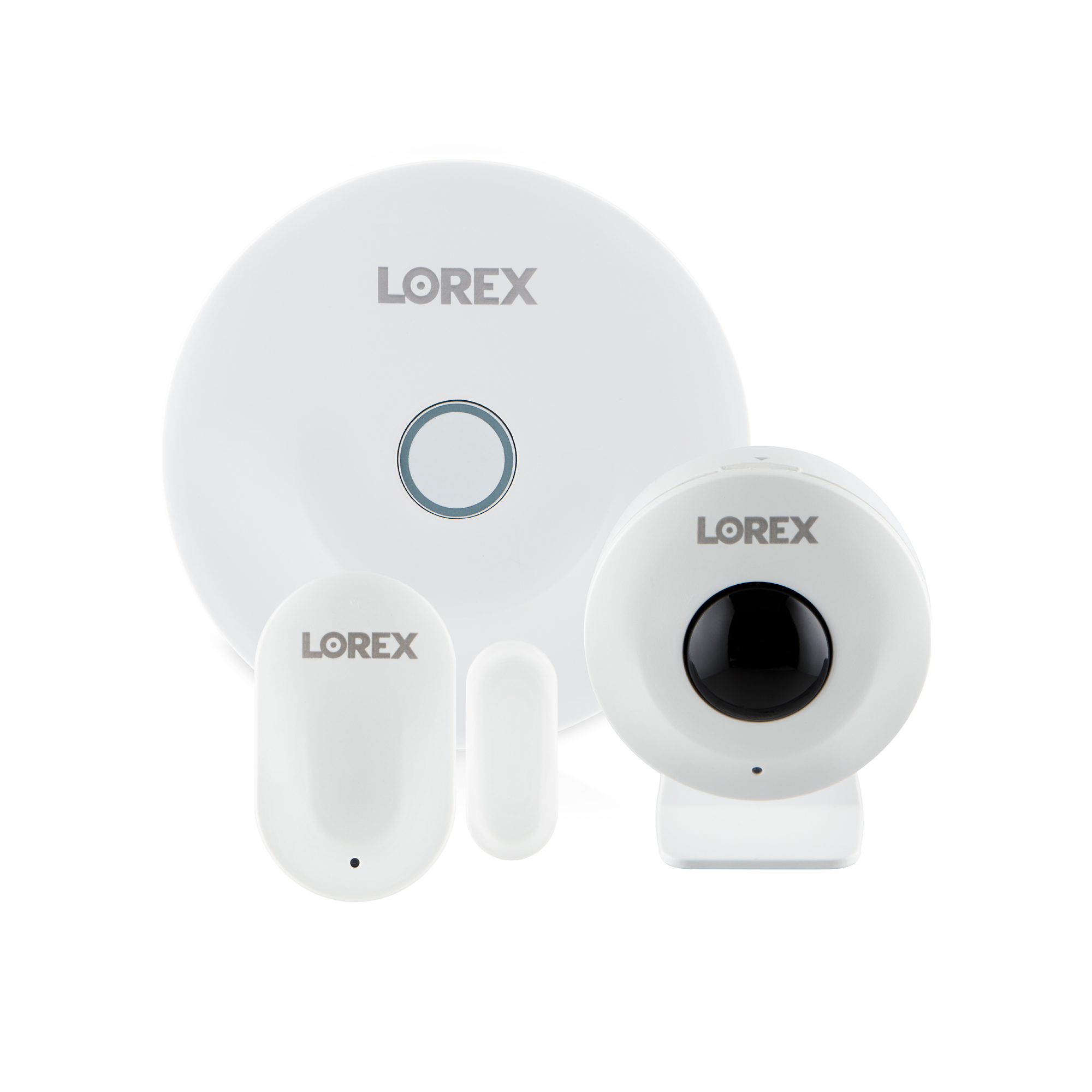 Lorex, Smart Sensor Kit (1 Hub with 3 Sensors), Product Style DVR/monitoring kit, Camera (qty.) 0 Resolution 3MP, Model AY41TR-KTK2-MTK1