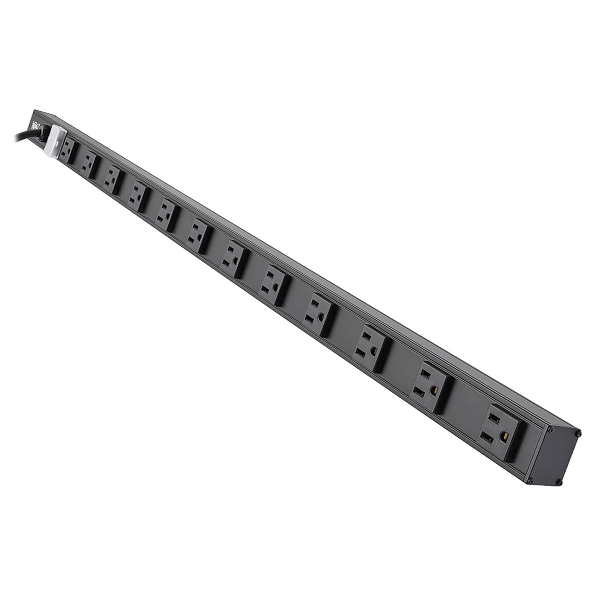 Tripp Lite by Eaton, 12-Outlet Vertical Power Strip, Cord Length 15 ft, Cable Gauge 14 Amps 15 Model PS3612B