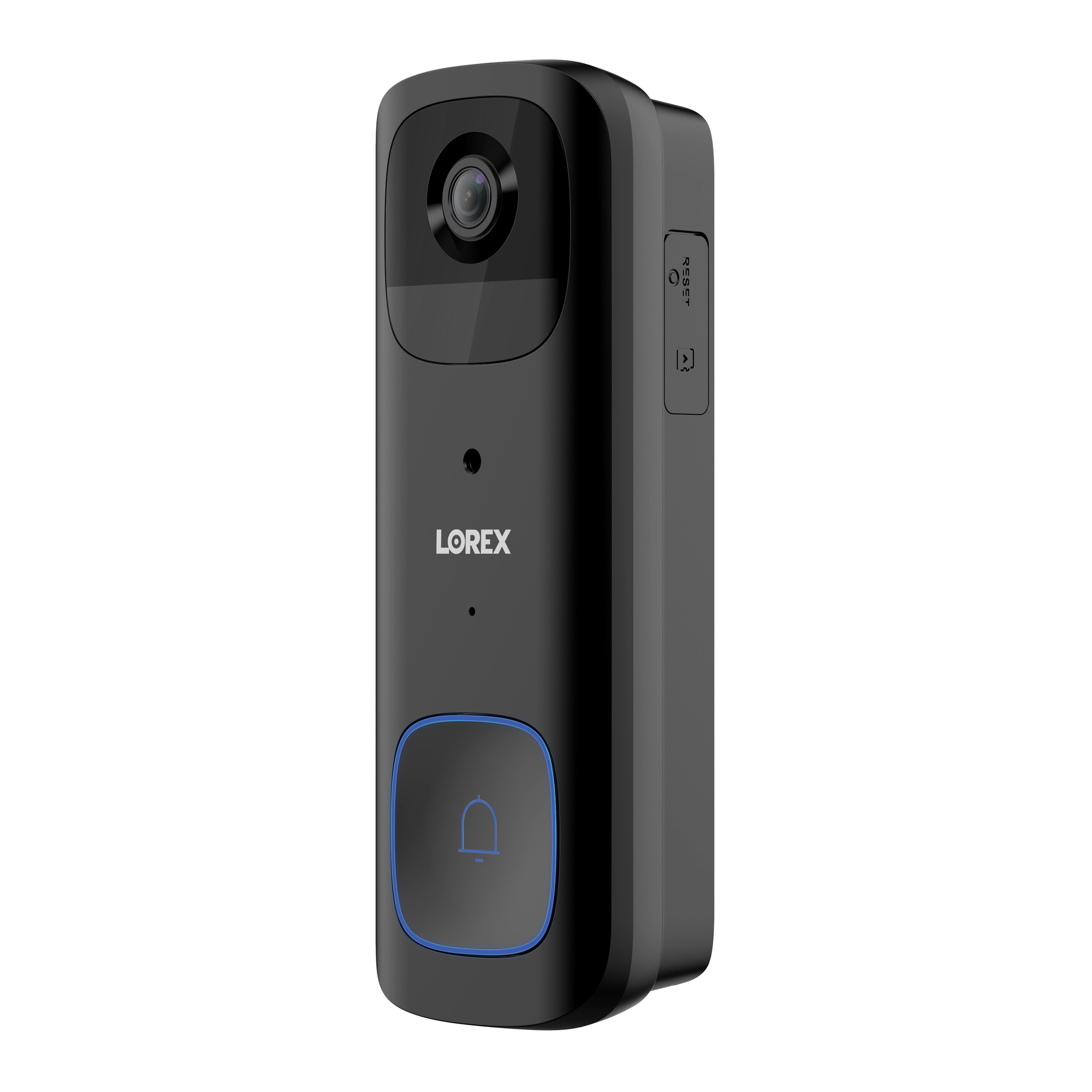 Lorex, 2K Battery Video Doorbell Black, Product Style DVR/monitoring kit, Camera (qty.) 1 Resolution 2K, Model B463AJDB-E