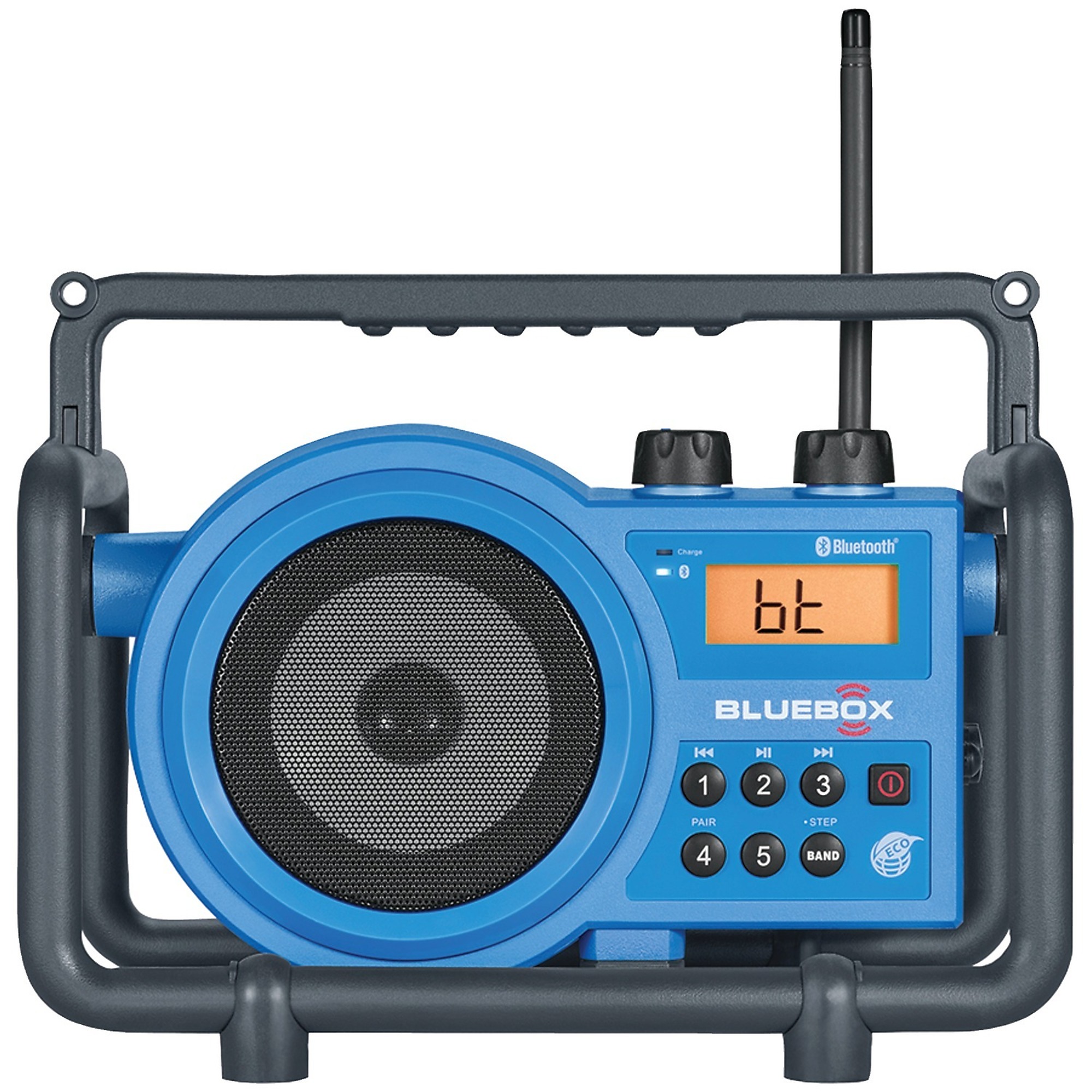 Sangean, BlueBox Portable AM/FM Ultra-Rugged Digital Tuner, Model BB-100