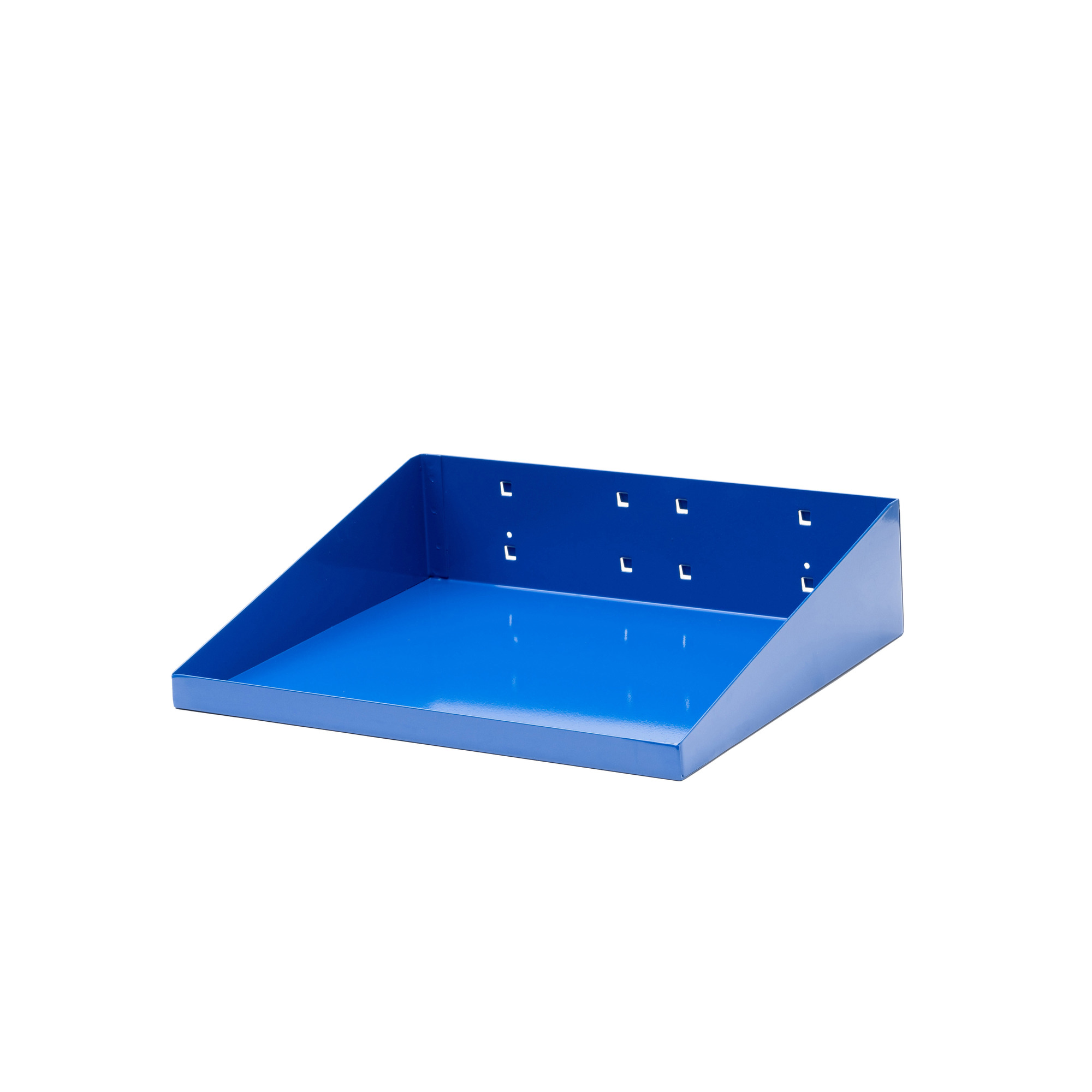 Triton Products, Epoxy Coated LocBoard Steel Shelf, Capacity 30 lb, Length 3 in, Width 12 in, Model 56120-BLU