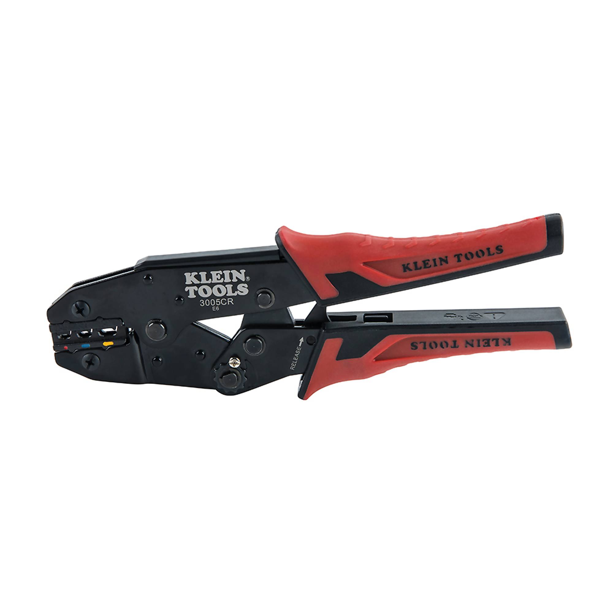 Klein Tools, Ratcheting Crimper, 10-22 AWG Insulated Terminals, Model 3005CR