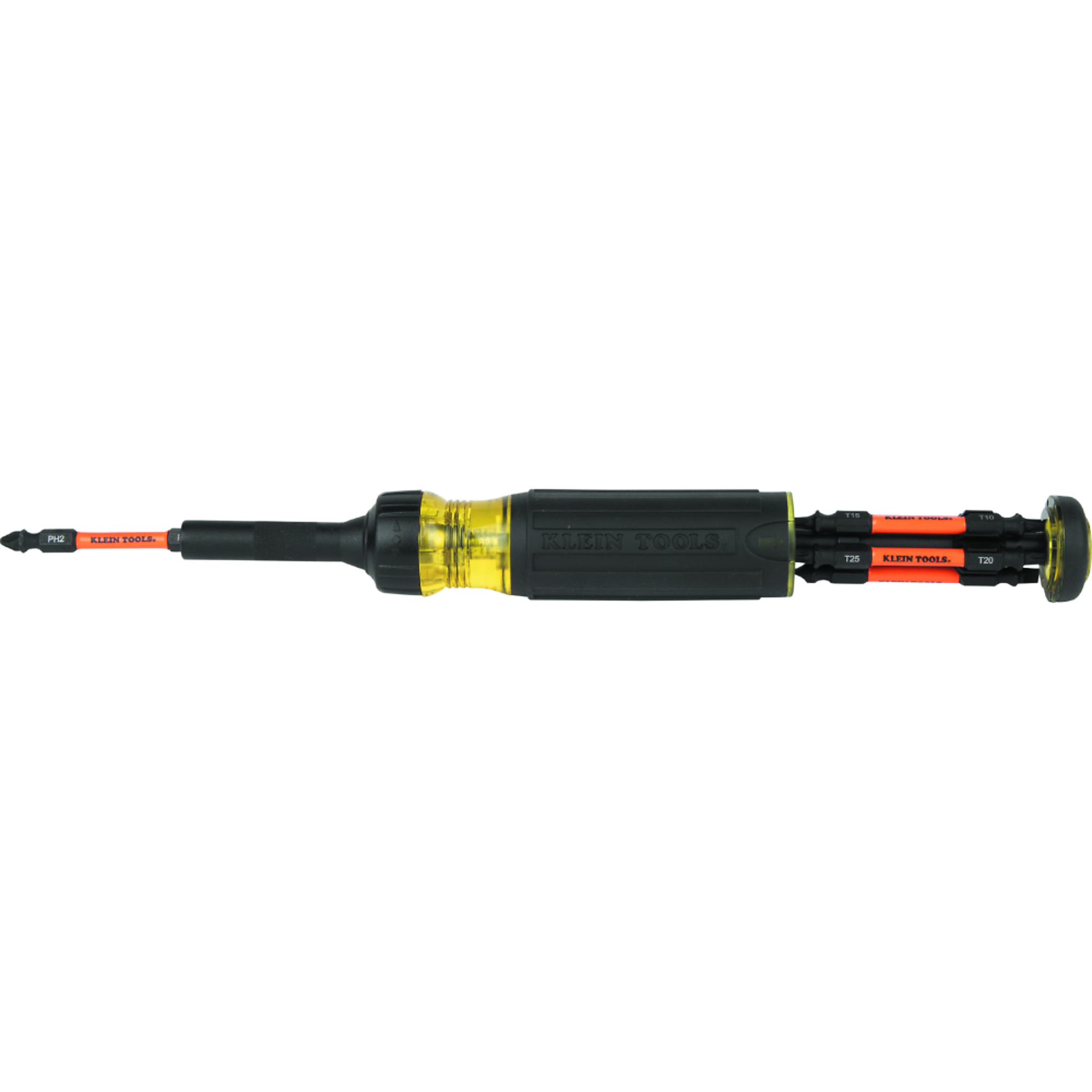 Klein Tools, 13Inch-1 Ratcheting Impact Rated Screwdriver, Drive Type Combination, Model 32313HD