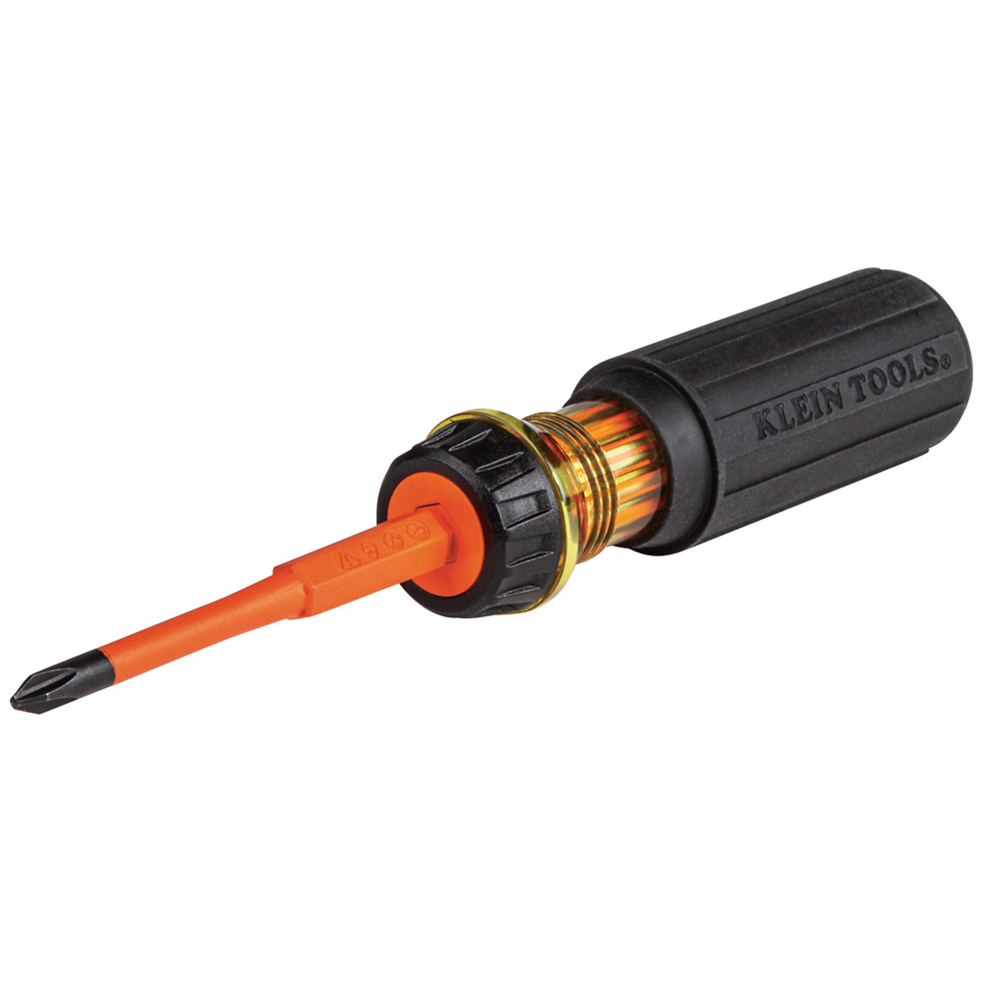 Klein Tools, Flip-Blade Insulated Screwdriver, 2Inch1 Drive Type Combination, Model 32293